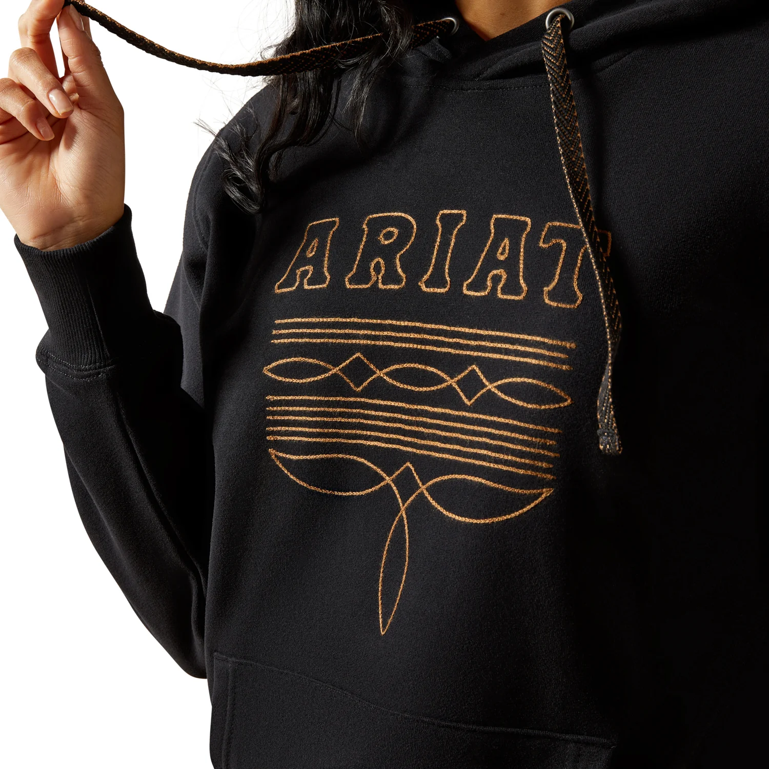 Ariat Women's Booted Logo Hoodie - Image 3