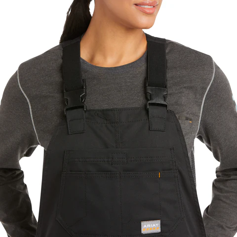 Ariat Women's Rebar DuraCanvas Stretch Insulated Bib - Image 2