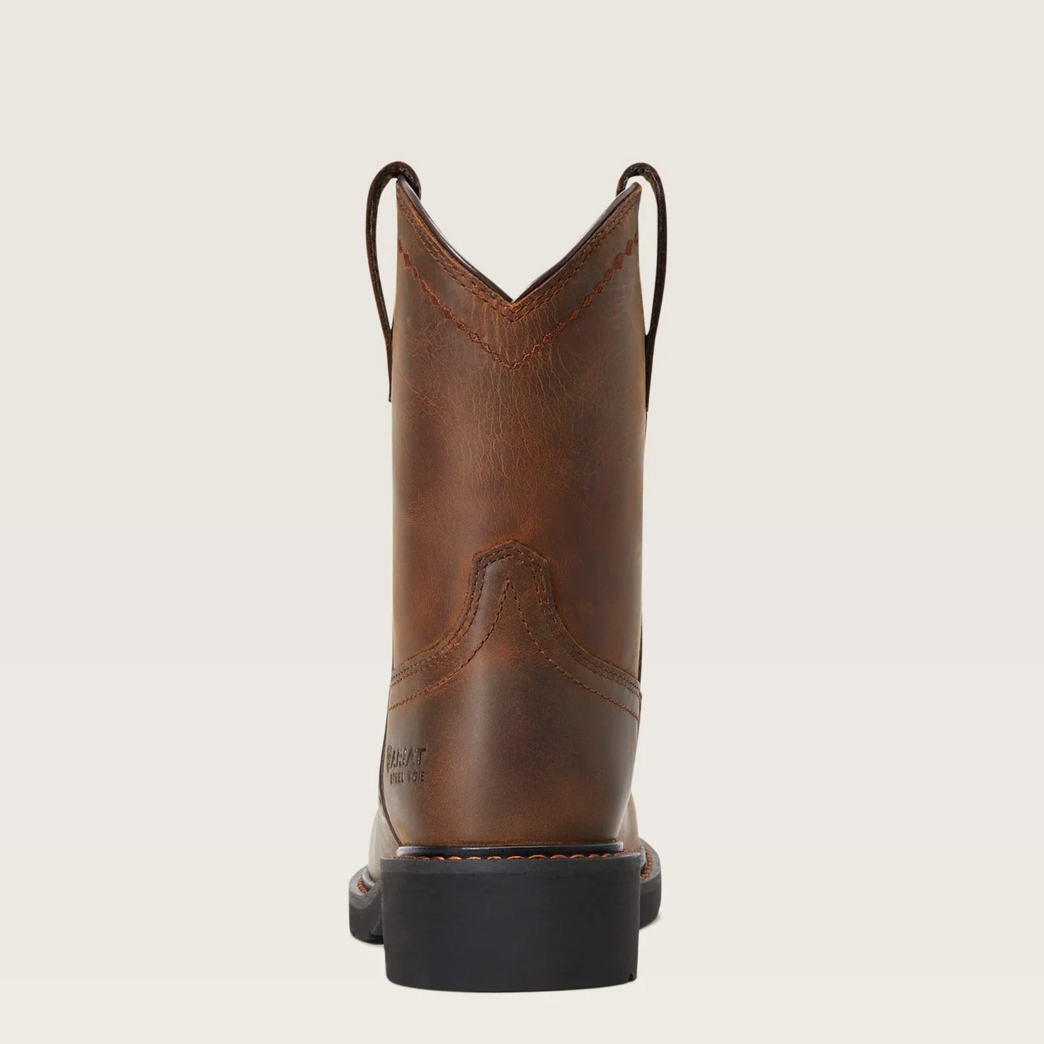 Ariat Women's Fatbaby 8" Steel Toe Pull-On Work Boot - Image 3