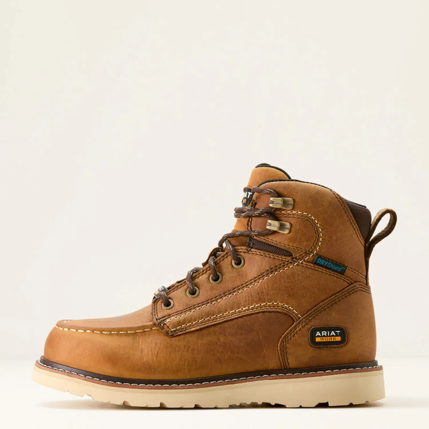 Ariat Women's Rebar 6" Waterproof Moc Toe Work Boot