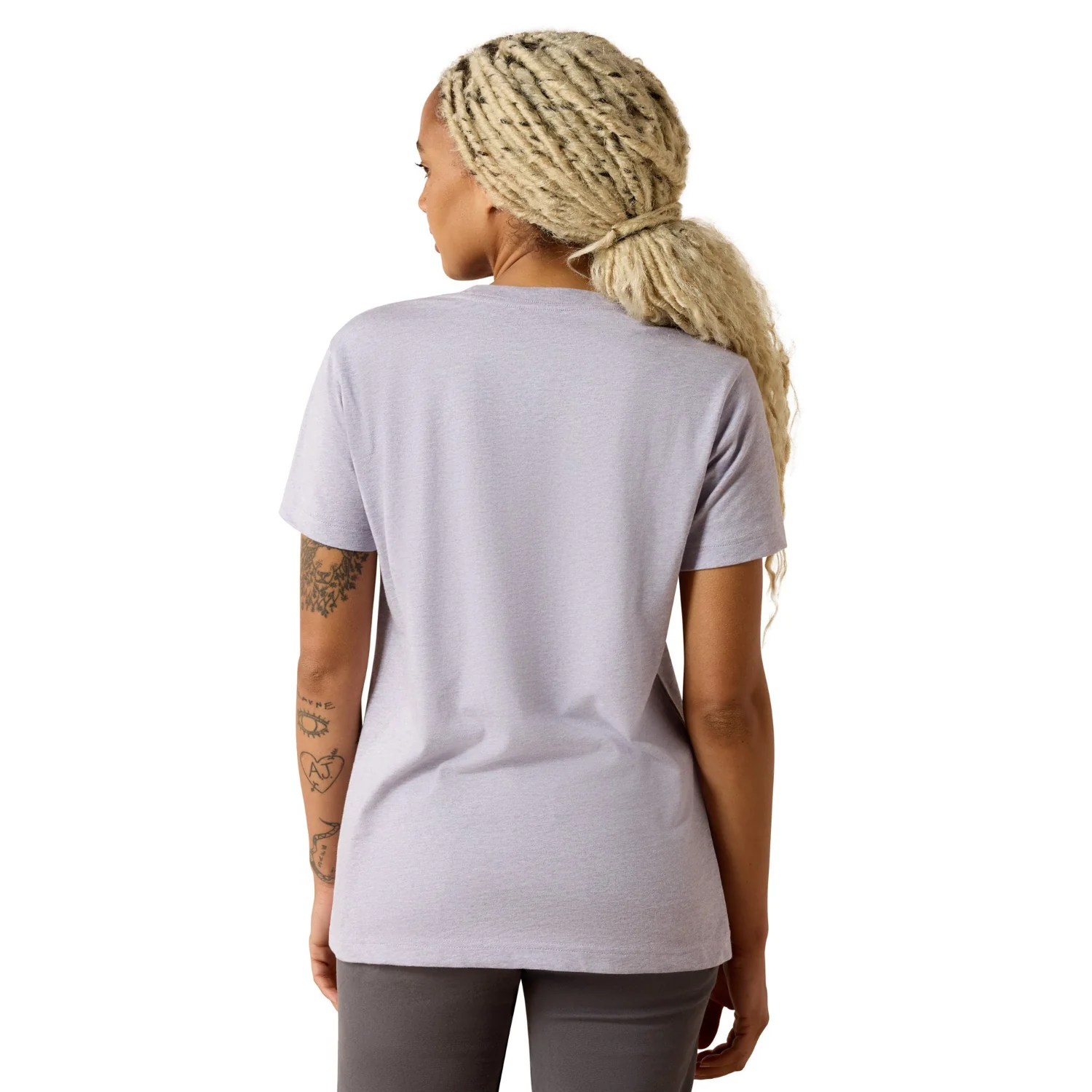 Ariat Women's Rebar Cotton Strong Space Dyed T-Shirt - Image 2