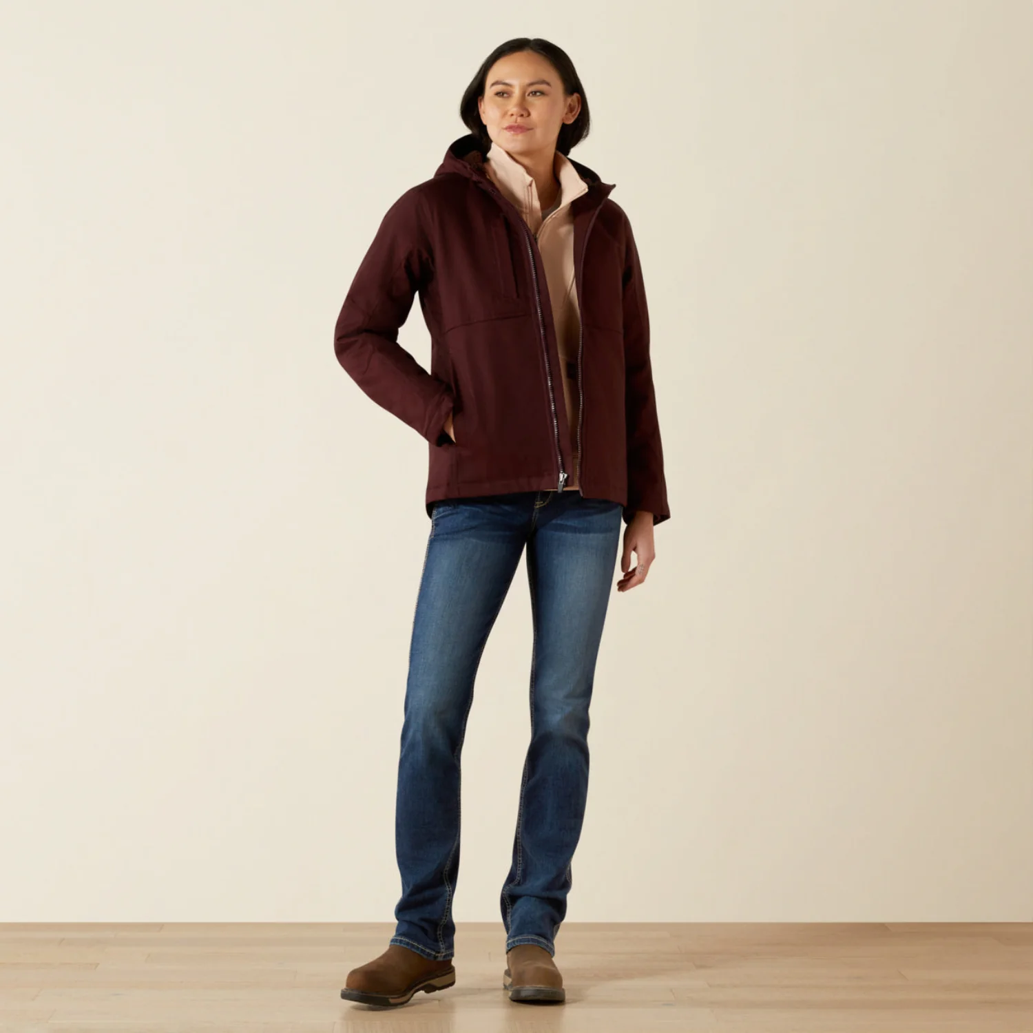Ariat Women's Rebar DuraCanvas Insulated Jacket - Image 6