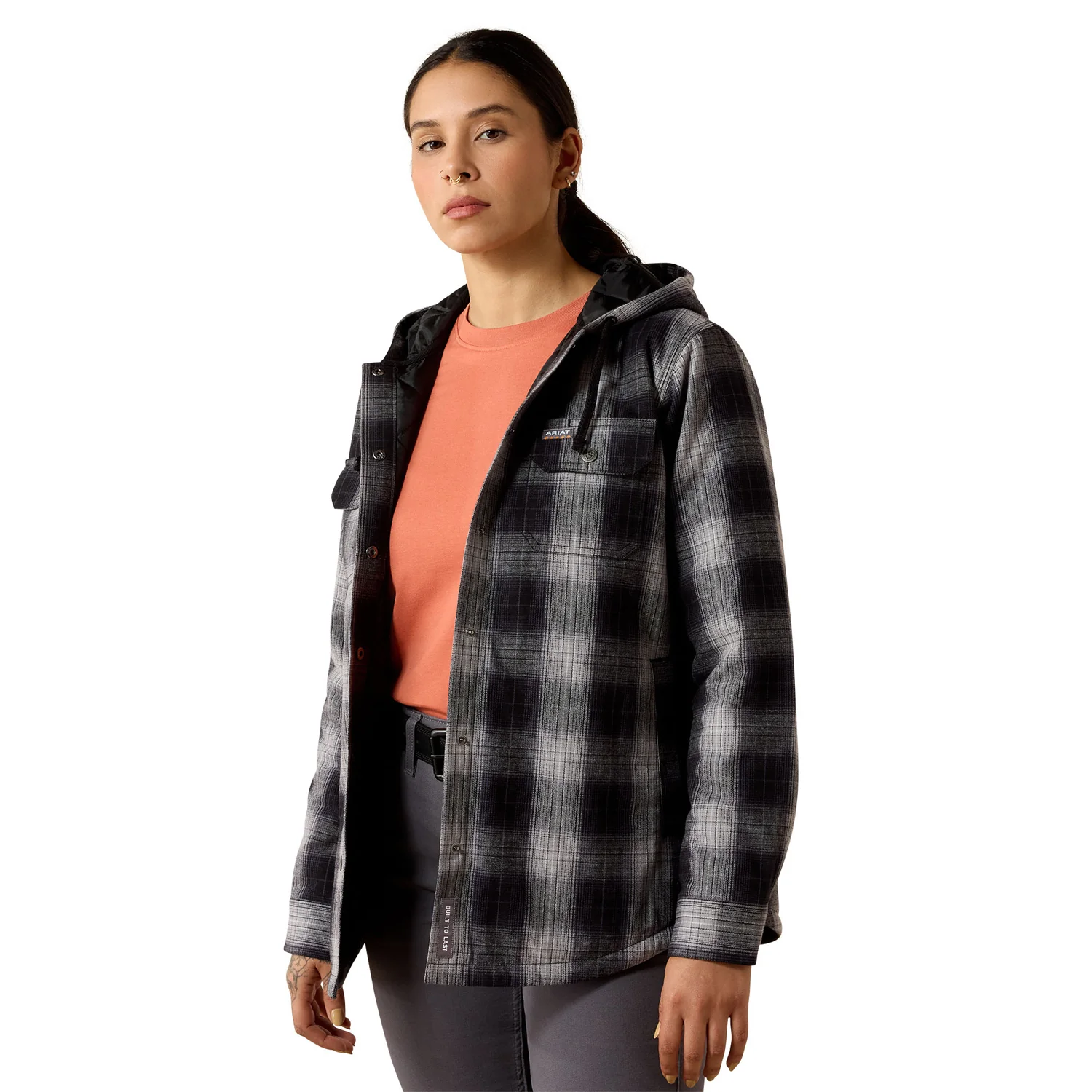 Ariat Women's Rebar Flannel Insulated Shirt Jacket