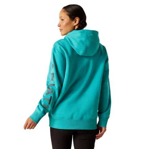Ariat Women's Rebar Graphic Sleeve Hoodie - Image 2