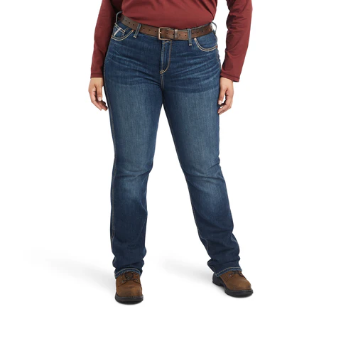 Ariat Women's Rebar Riveter Straight Jean - Image 3