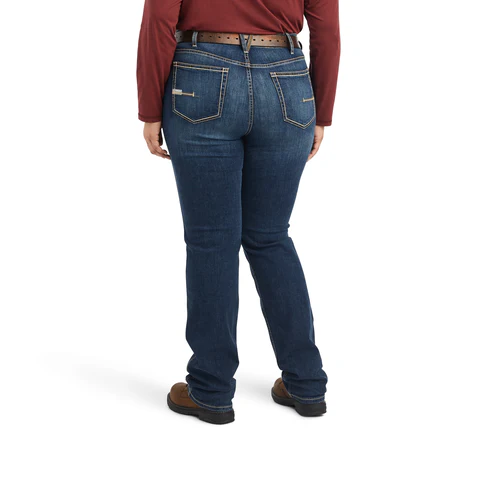 Ariat Women's Rebar Riveter Straight Jean - Image 4