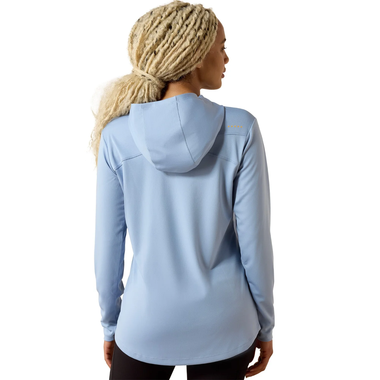 Ariat Women's Rebar Sunblocker Hooded Long Sleeve T-Shirt - Image 3