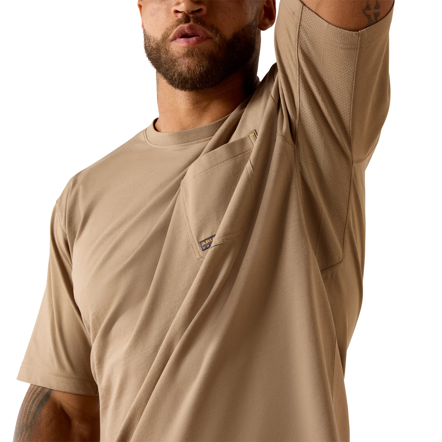 Ariat Men's Rebar Workman Born For This T-Shirt - Image 5
