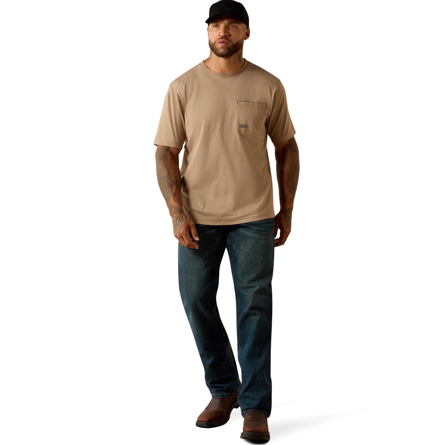 Ariat Men's Rebar Workman Born For This T-Shirt - Image 6