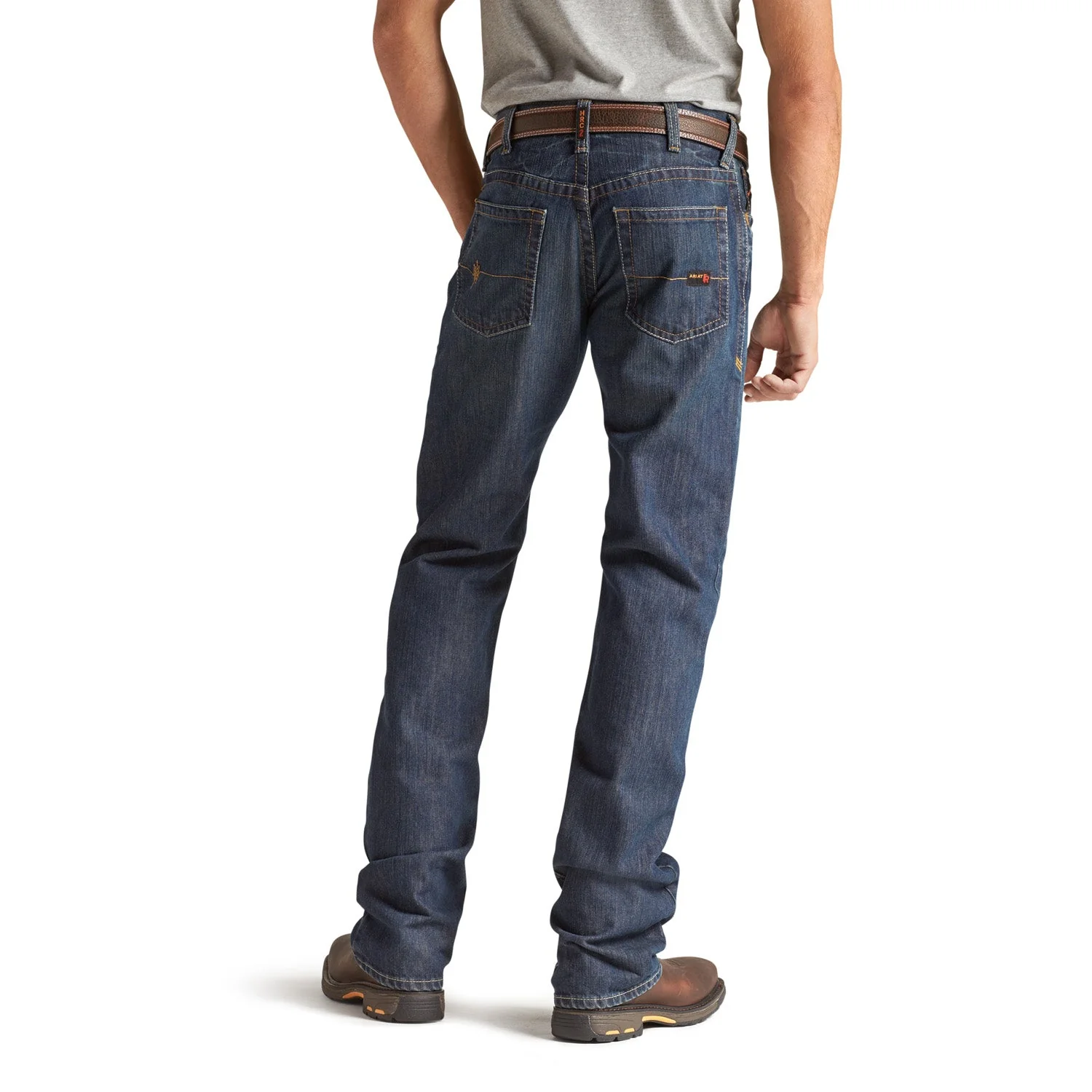 Ariat Men's Flame Resistant M4 Relaxed Basic Boot Cut Jean - Image 2