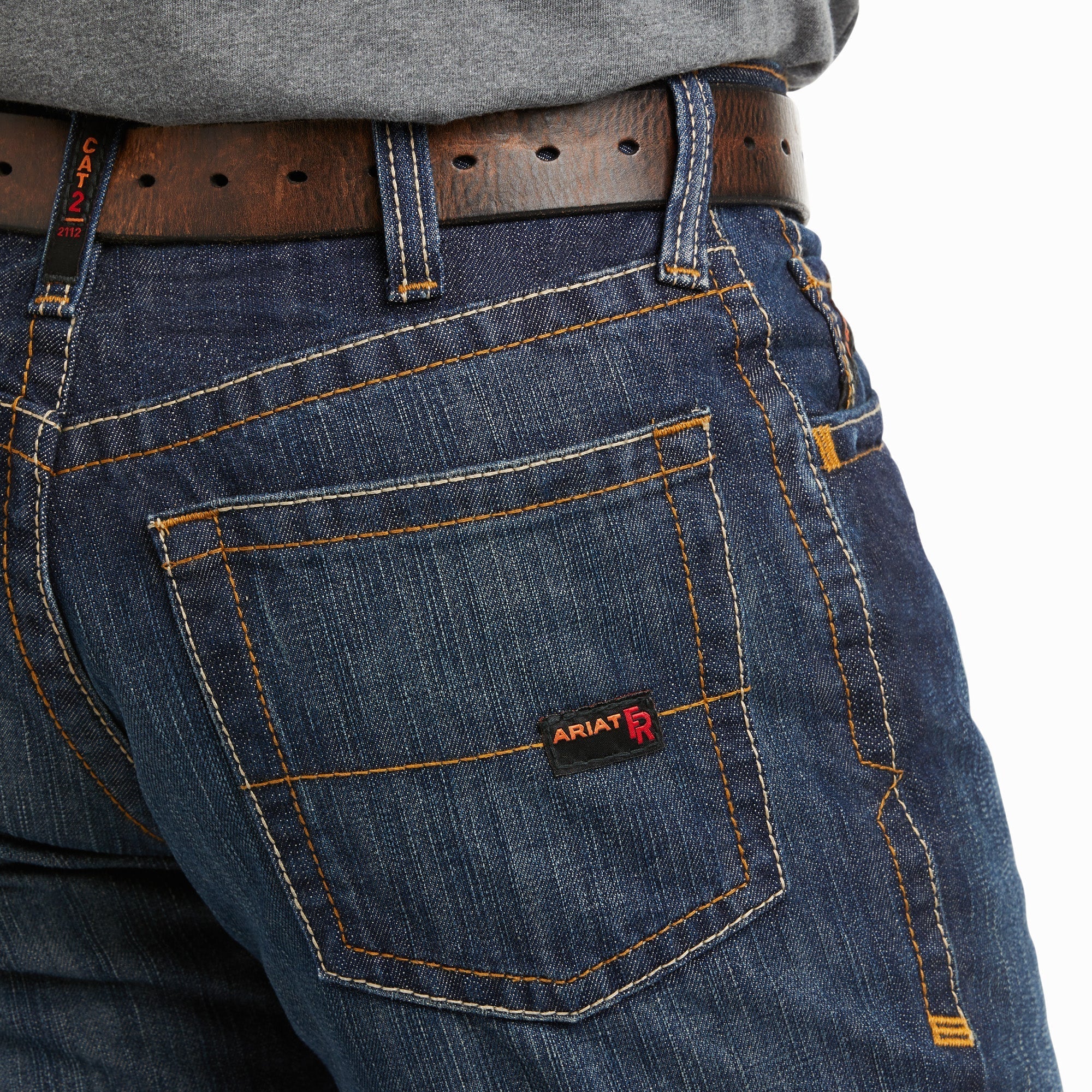 Ariat Men's Flame Resistant M4 Relaxed Basic Boot Cut Jean - Image 4