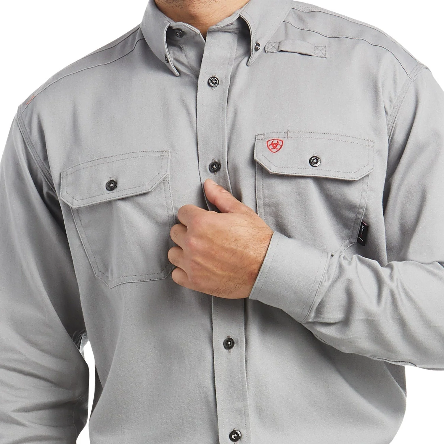 Ariat Men's Flame Resistant Solid Work Shirt - Image 2