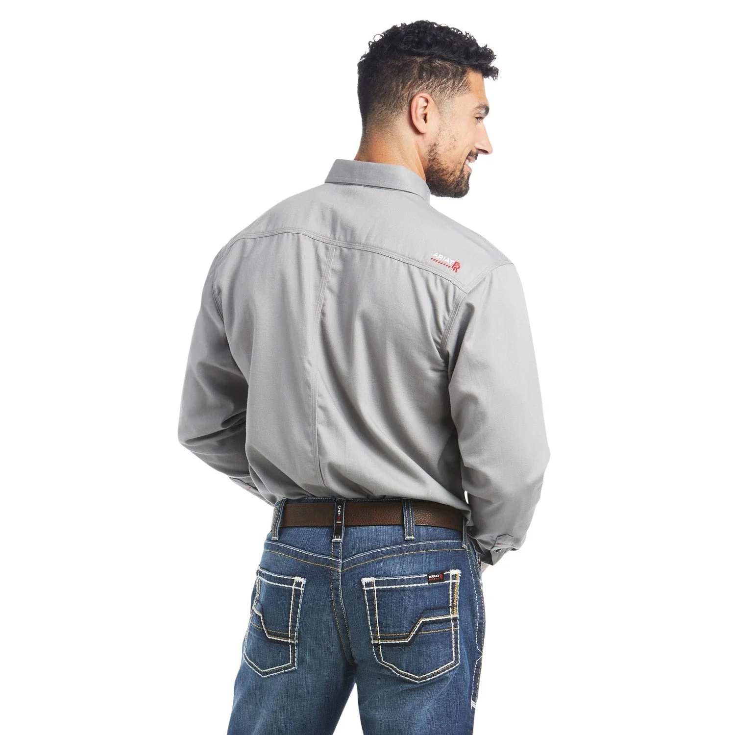 Ariat Men's Flame Resistant Solid Work Shirt - Image 4