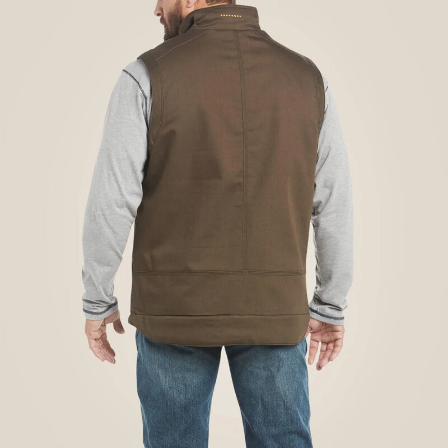 Ariat Men's Rebar DuraCanvas Vest - Image 4