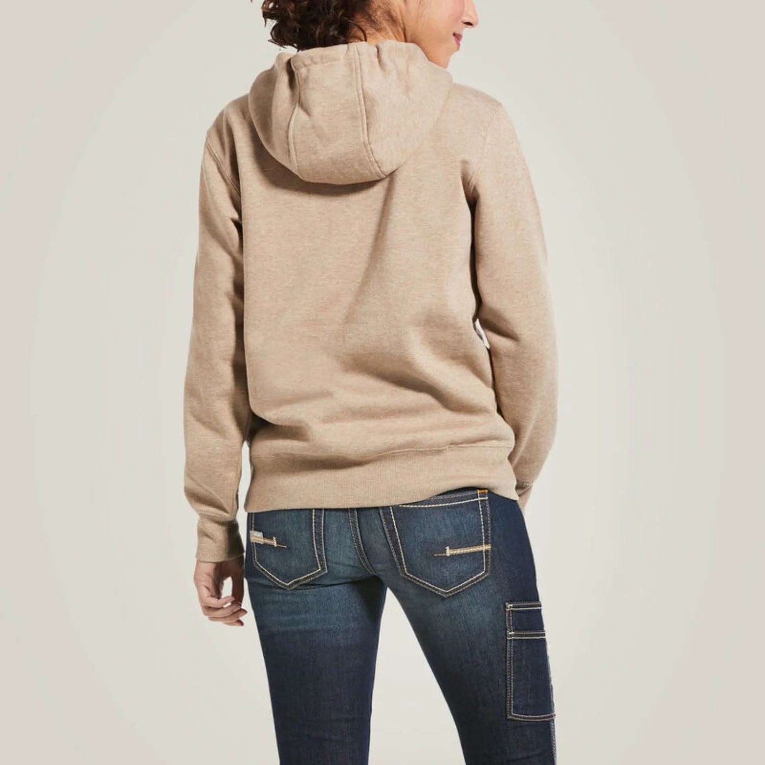 Ariat Women's Rebar Skill Set 1/2 Zip Hoodie - Image 4