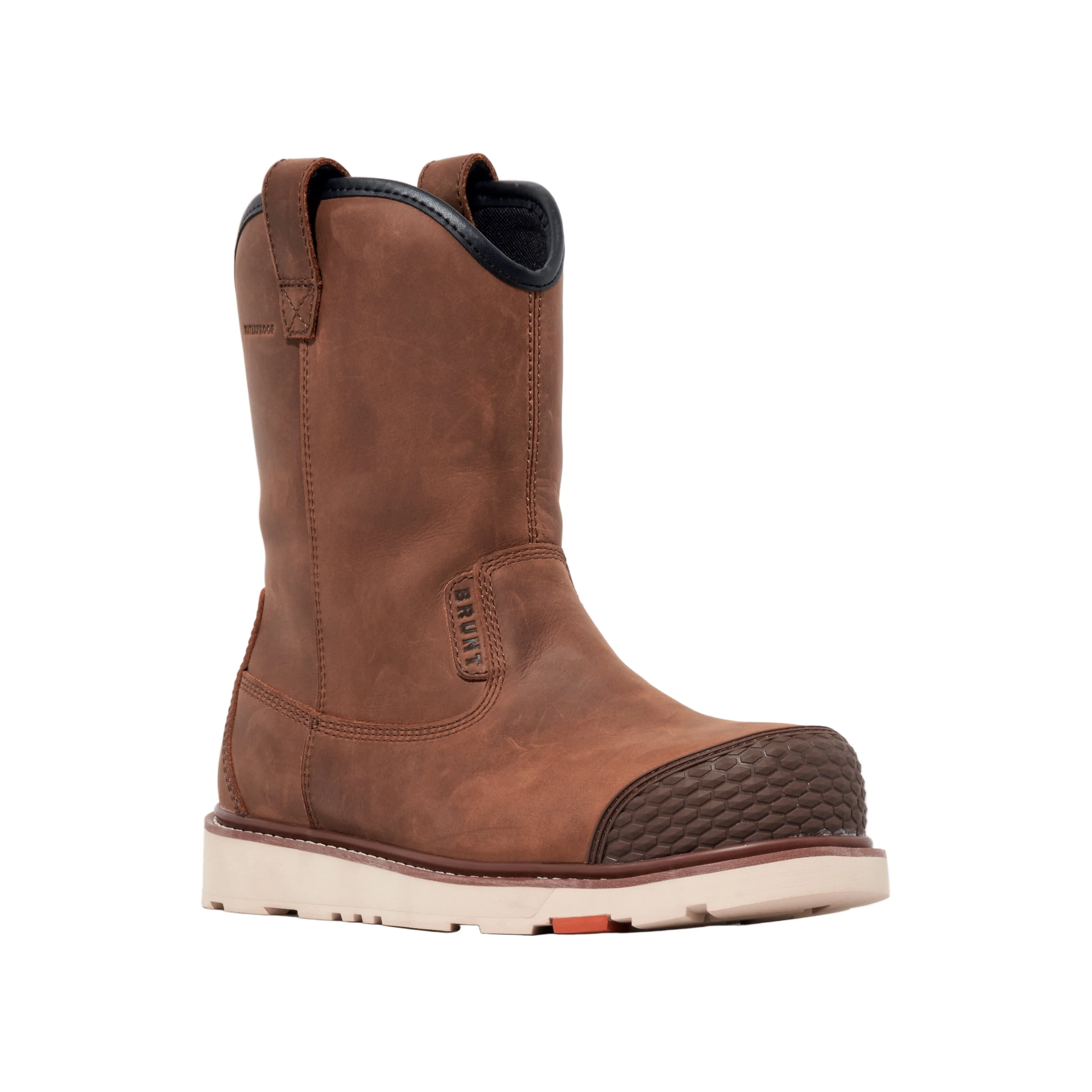 BRUNT Men's Bolduc BRUNT Toe Waterproof Work Boot - Image 2