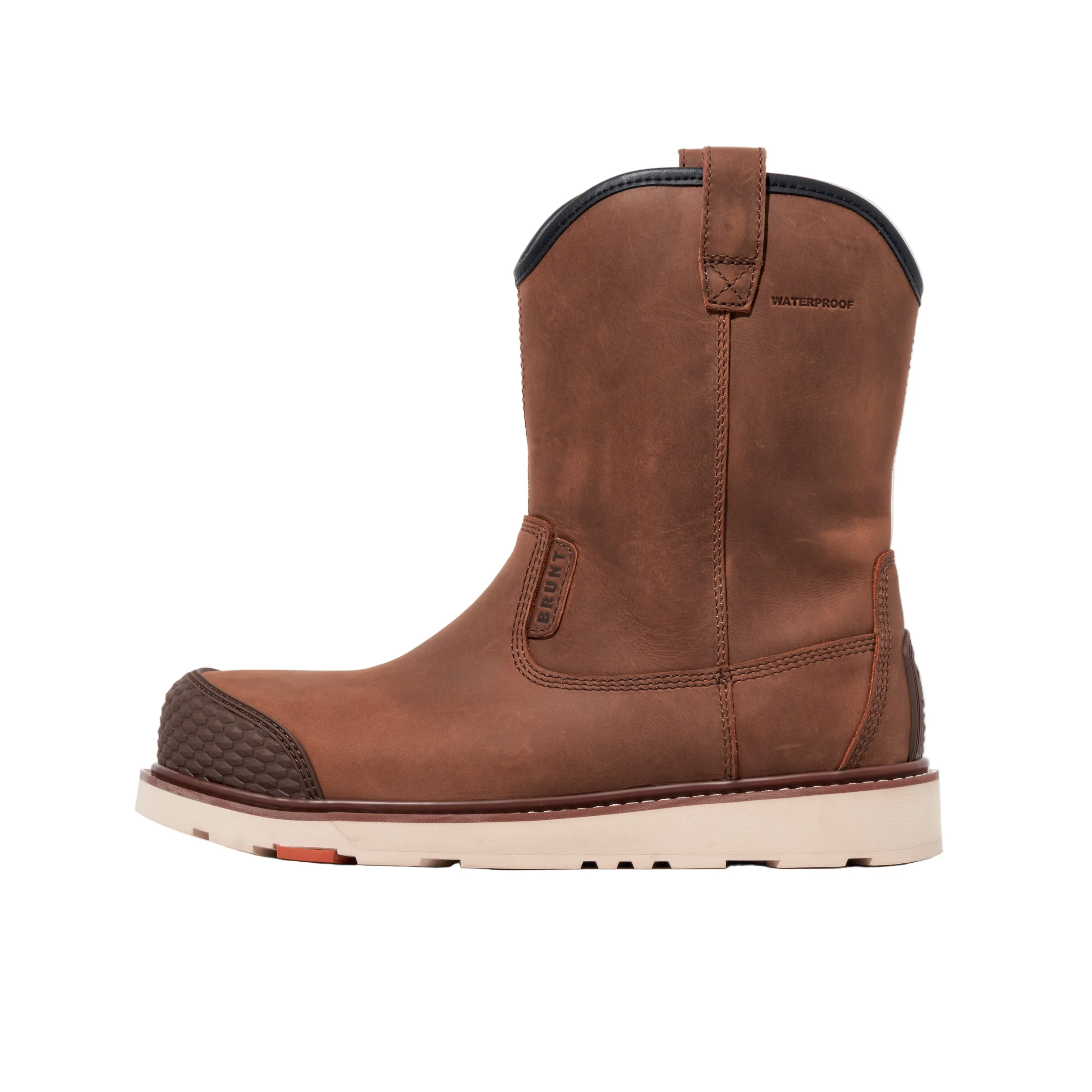 BRUNT Men's Bolduc BRUNT Toe Waterproof Work Boot - Image 3