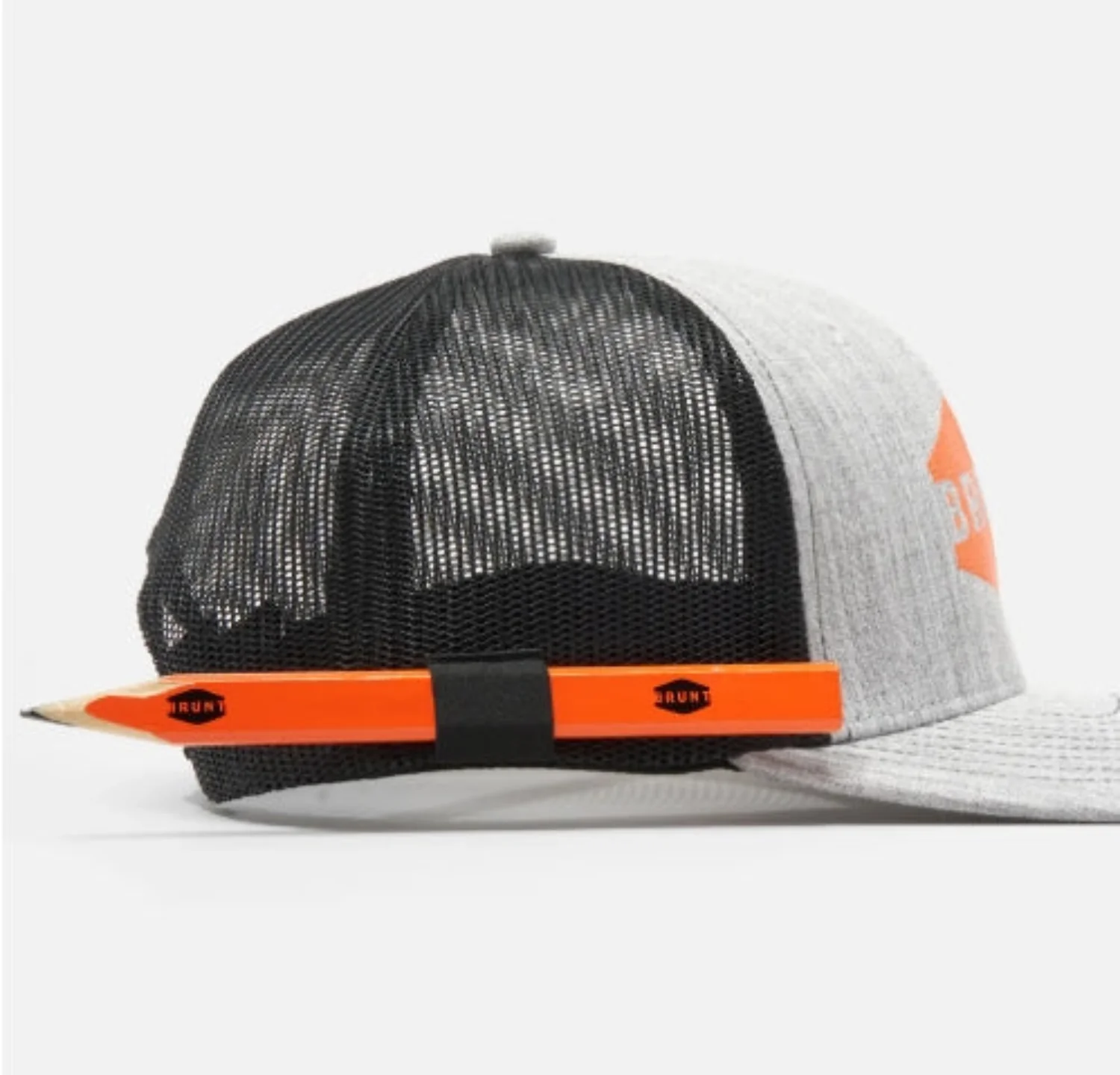 BRUNT Men's Curved Brim Pencil Holder Snapback Cap - Image 2