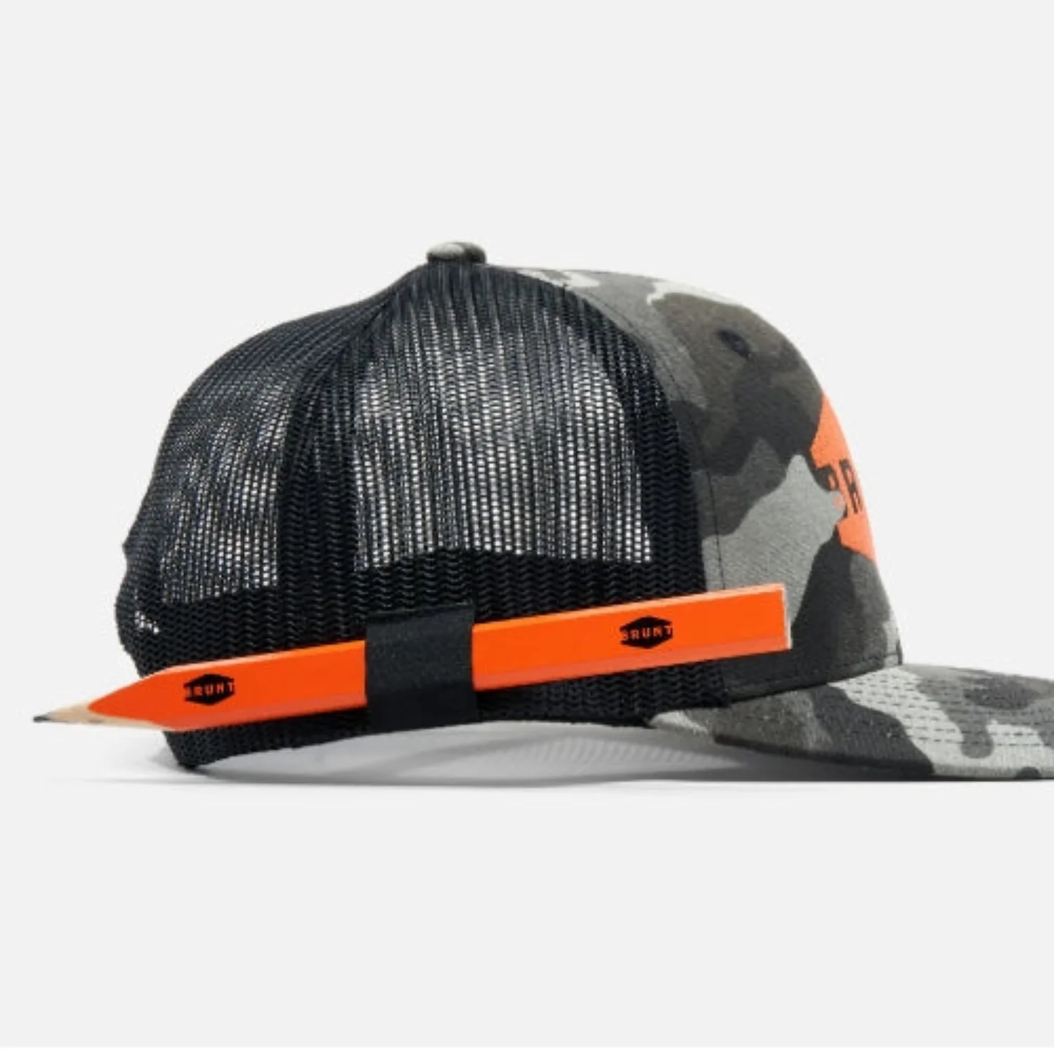 BRUNT Men's Curved Brim Pencil Holder Snapback Cap - Image 2