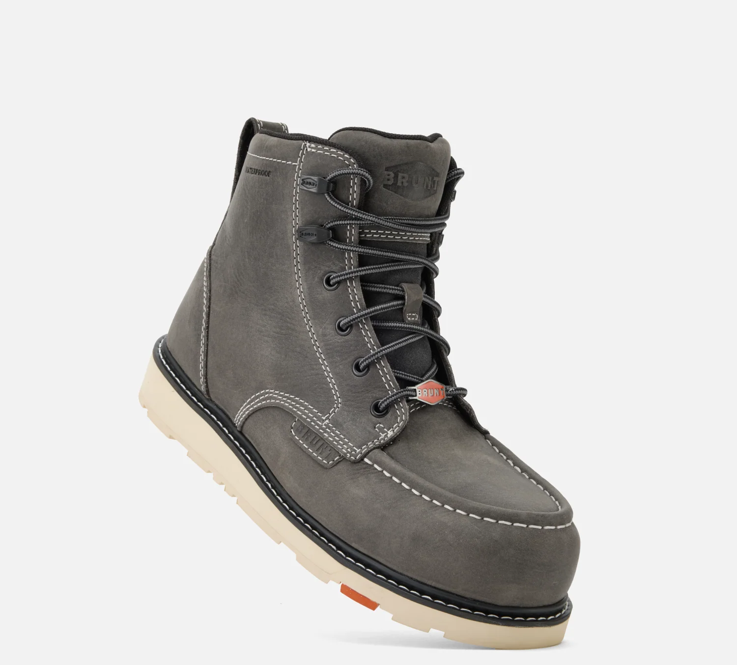 BRUNT Men's Marin 6" Comp Toe Waterproof Work Boot - Image 3