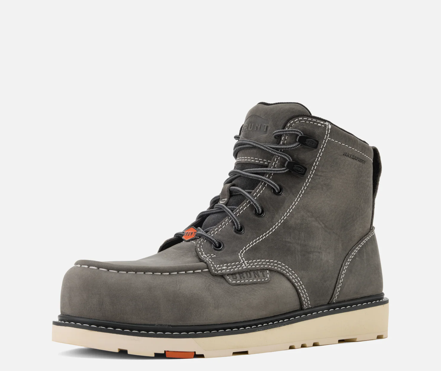 BRUNT Men's Marin 6" Comp Toe Waterproof Work Boot - Image 5