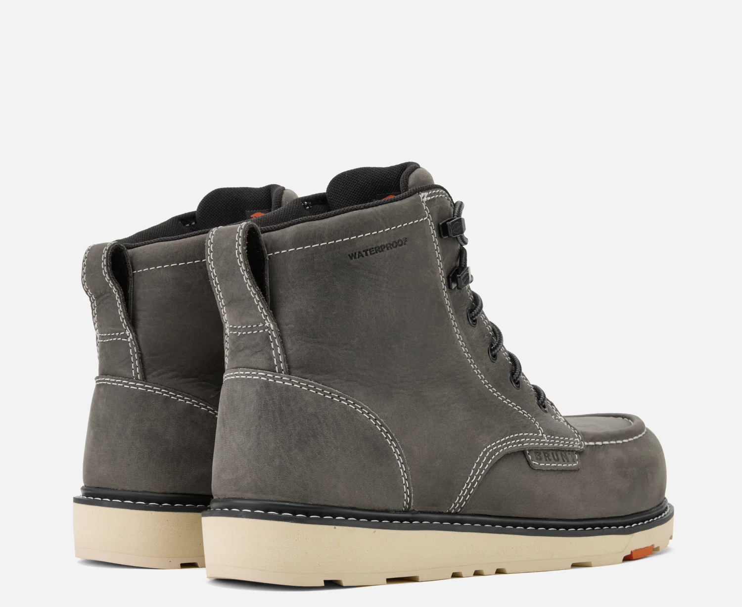 BRUNT Men's Marin 6" Comp Toe Waterproof Work Boot - Image 6