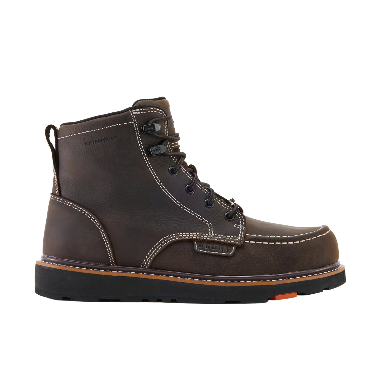 BRUNT Men's The Marin Waterproof Comp Toe Work Boot