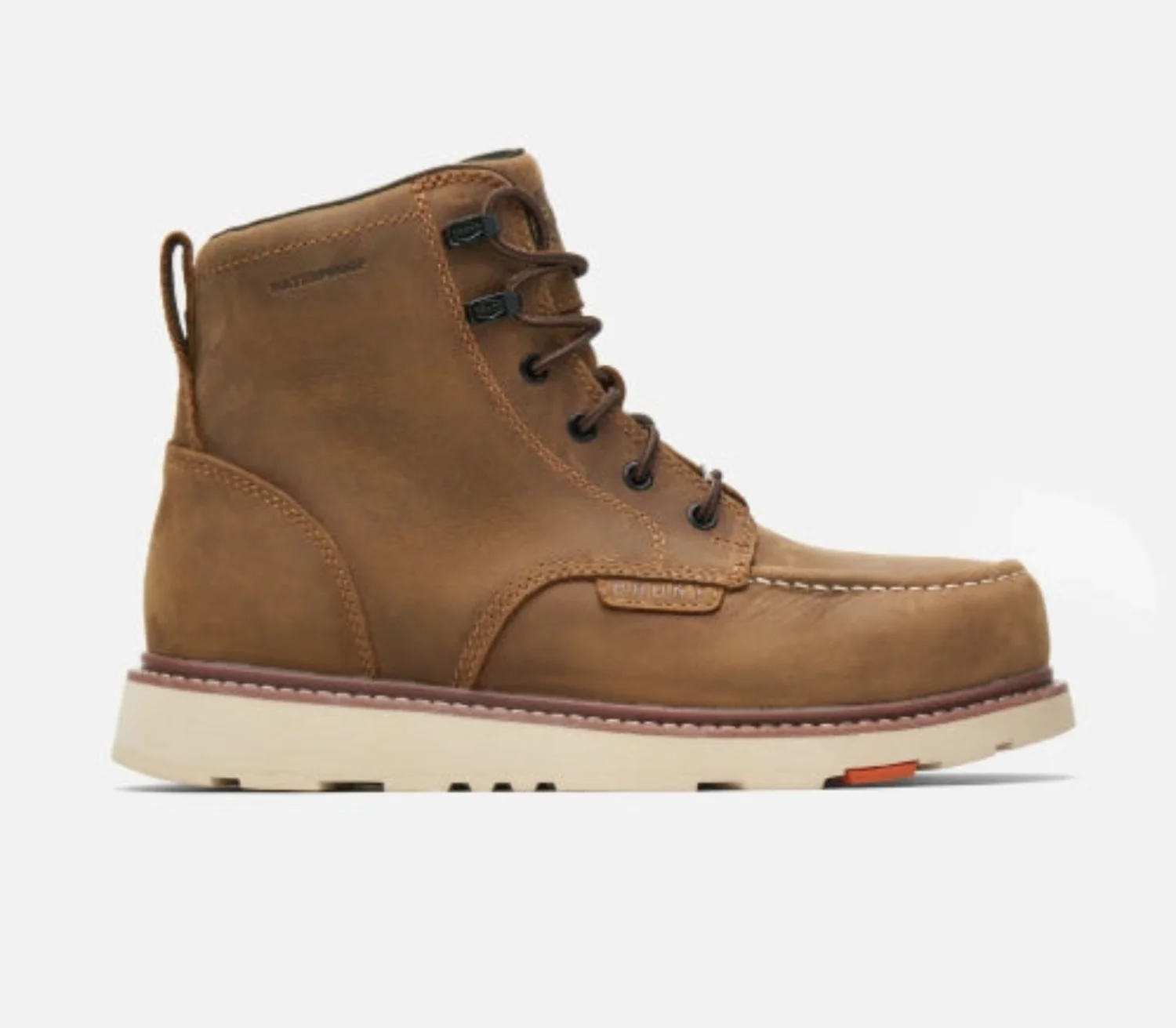 BRUNT Men's Marin 6" Waterproof Moc Toe Work Boot