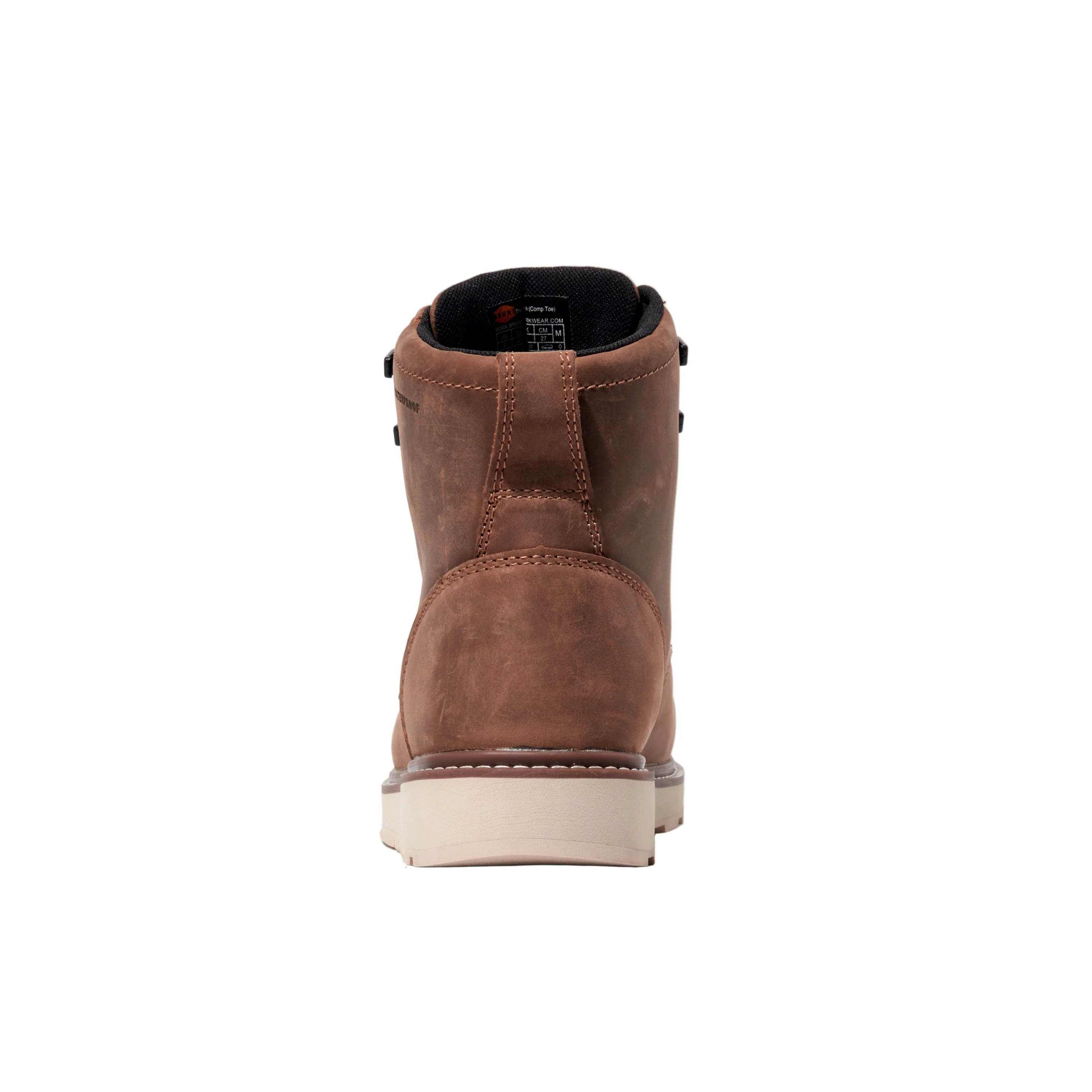 BRUNT Men's Marin 6" Comp Toe Waterproof Work Boot - Image 5