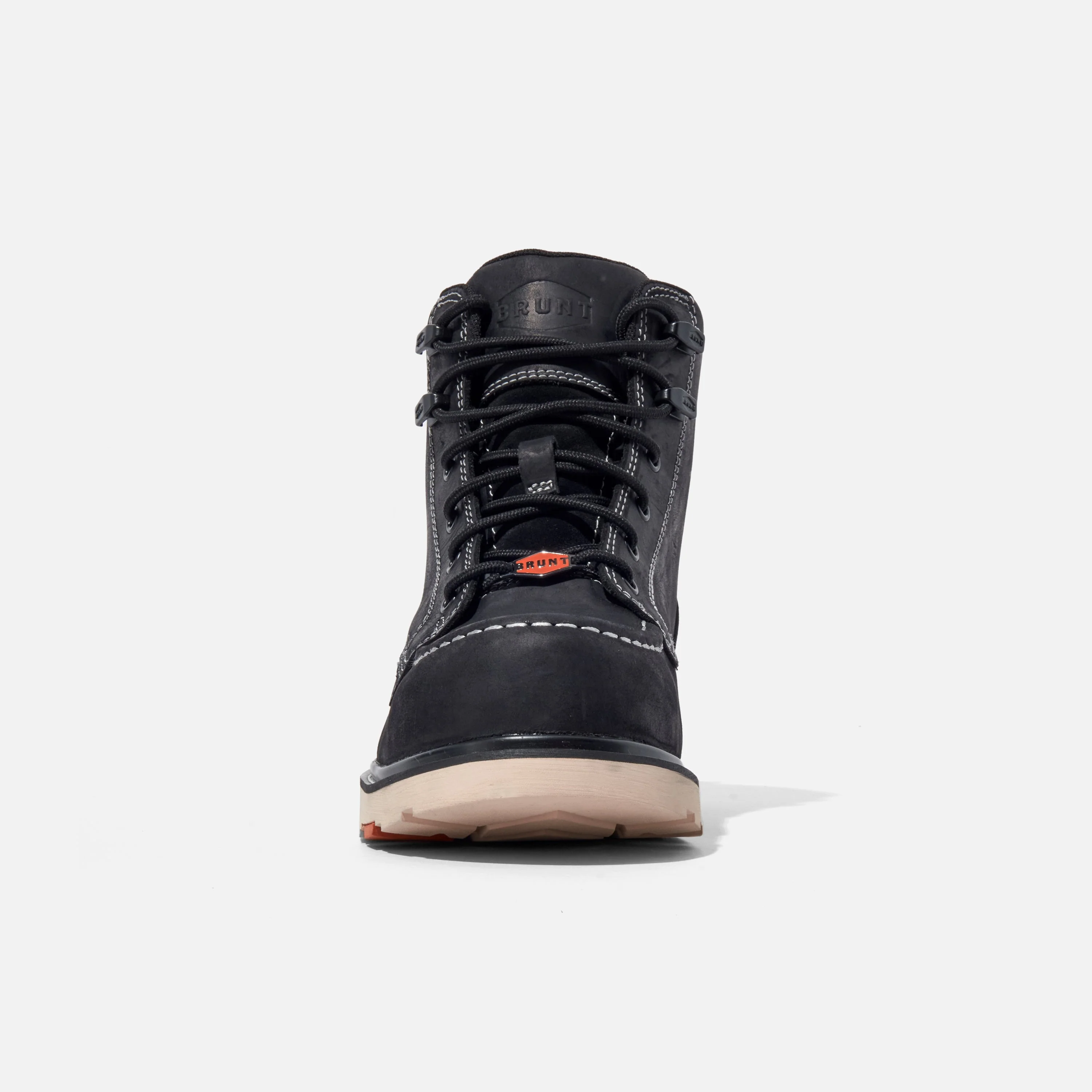BRUNT Men's Marin 6" Waterproof Moc Toe Work Boot - Image 4