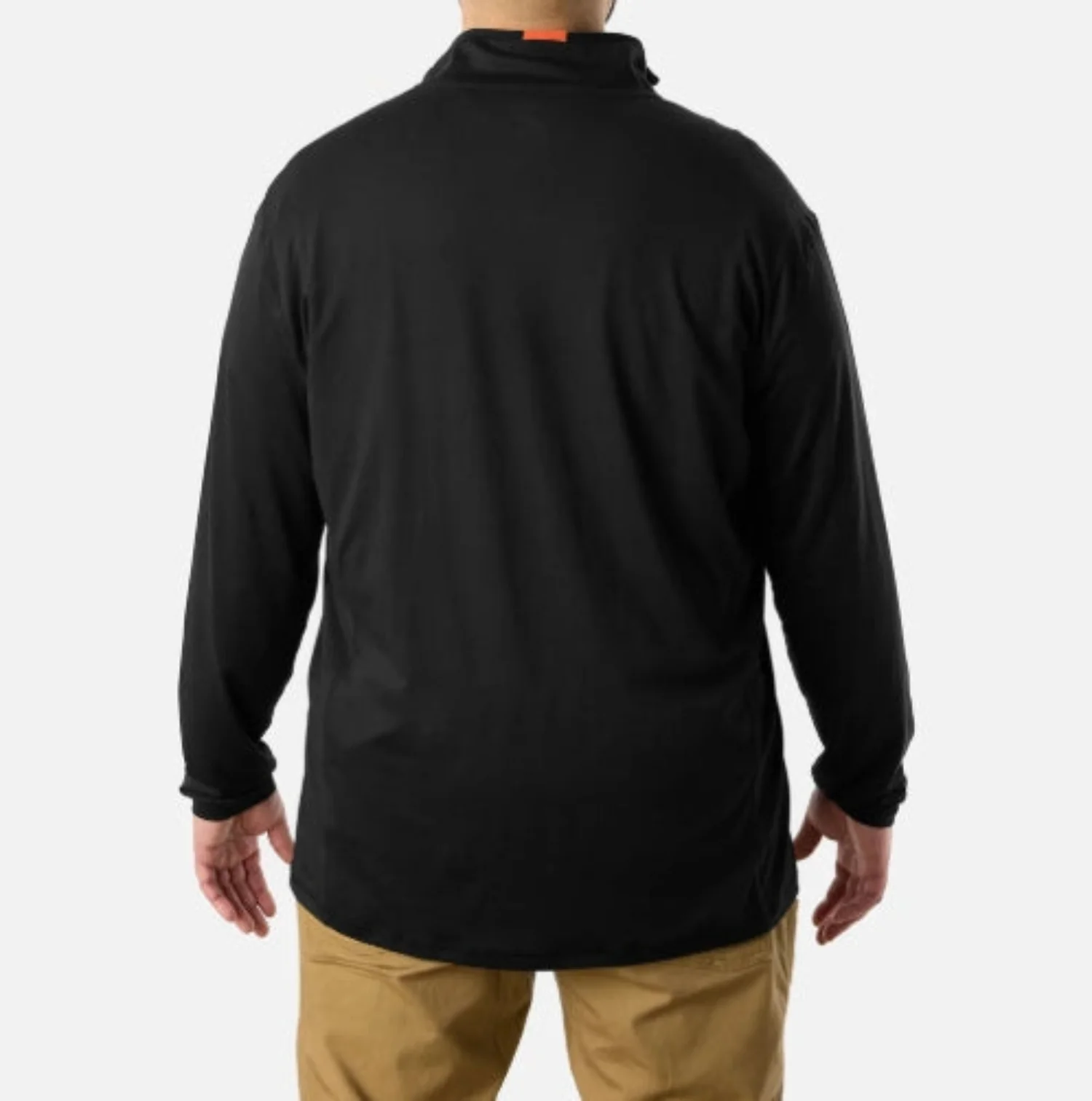 BRUNT Men's Mckenna Tech Quarter Zip Long Sleeve T-Shirt - Image 4