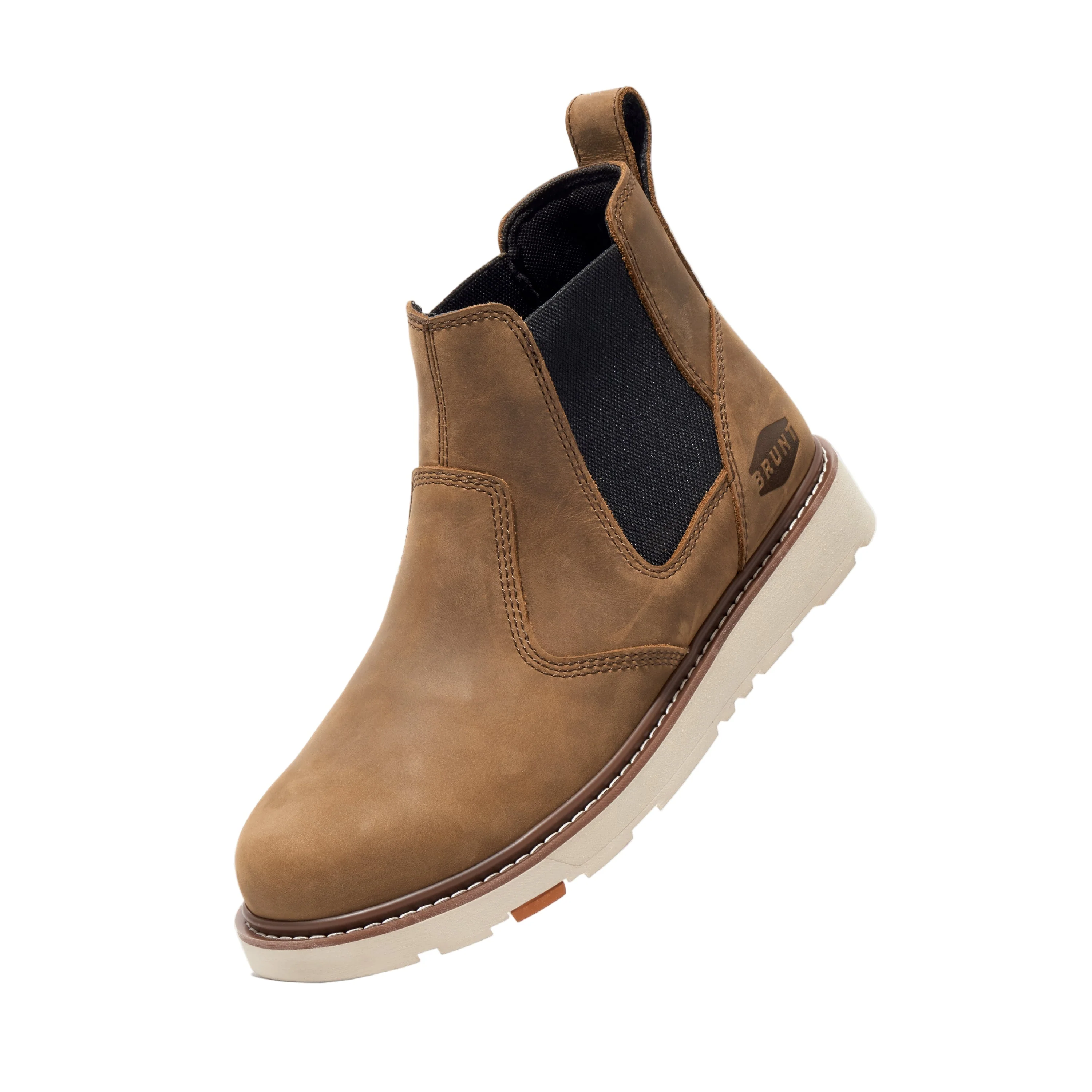 BRUNT Men's The Ohman 6" EH Slip Resistant Soft Toe Chelsea Boot - Image 7