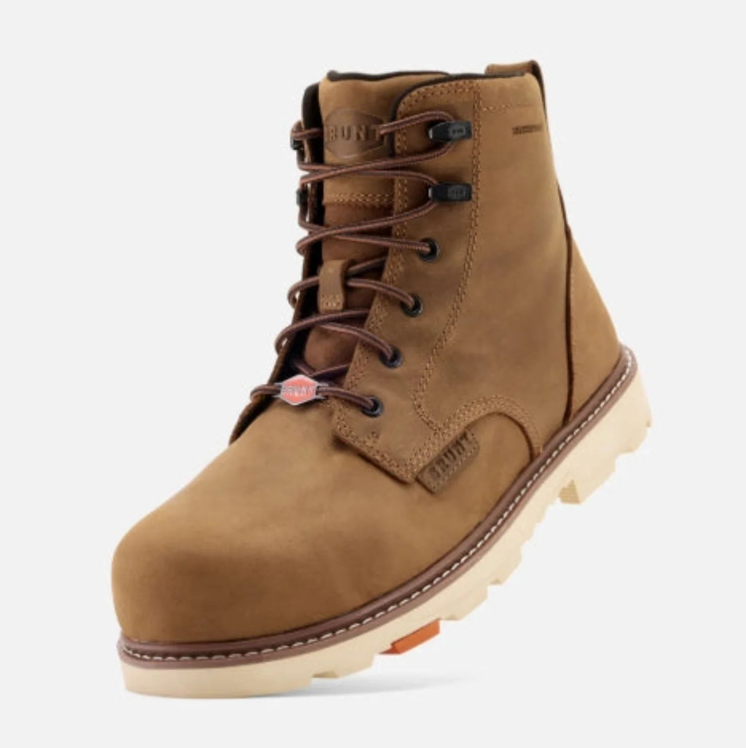 BRUNT Men's Sullivan 6" Waterproof Comp Toe Work Boot - Image 3