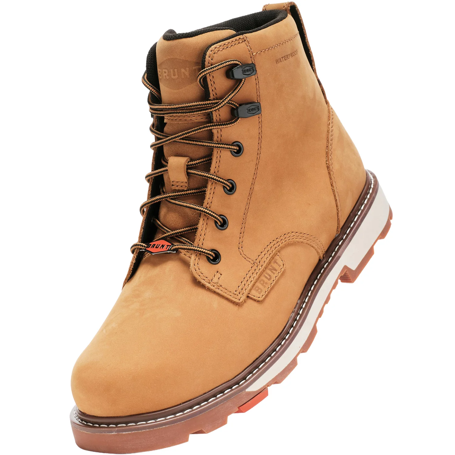 BRUNT Men's The Sullivan 6" Waterproof Soft Toe Work Boot - Image 4