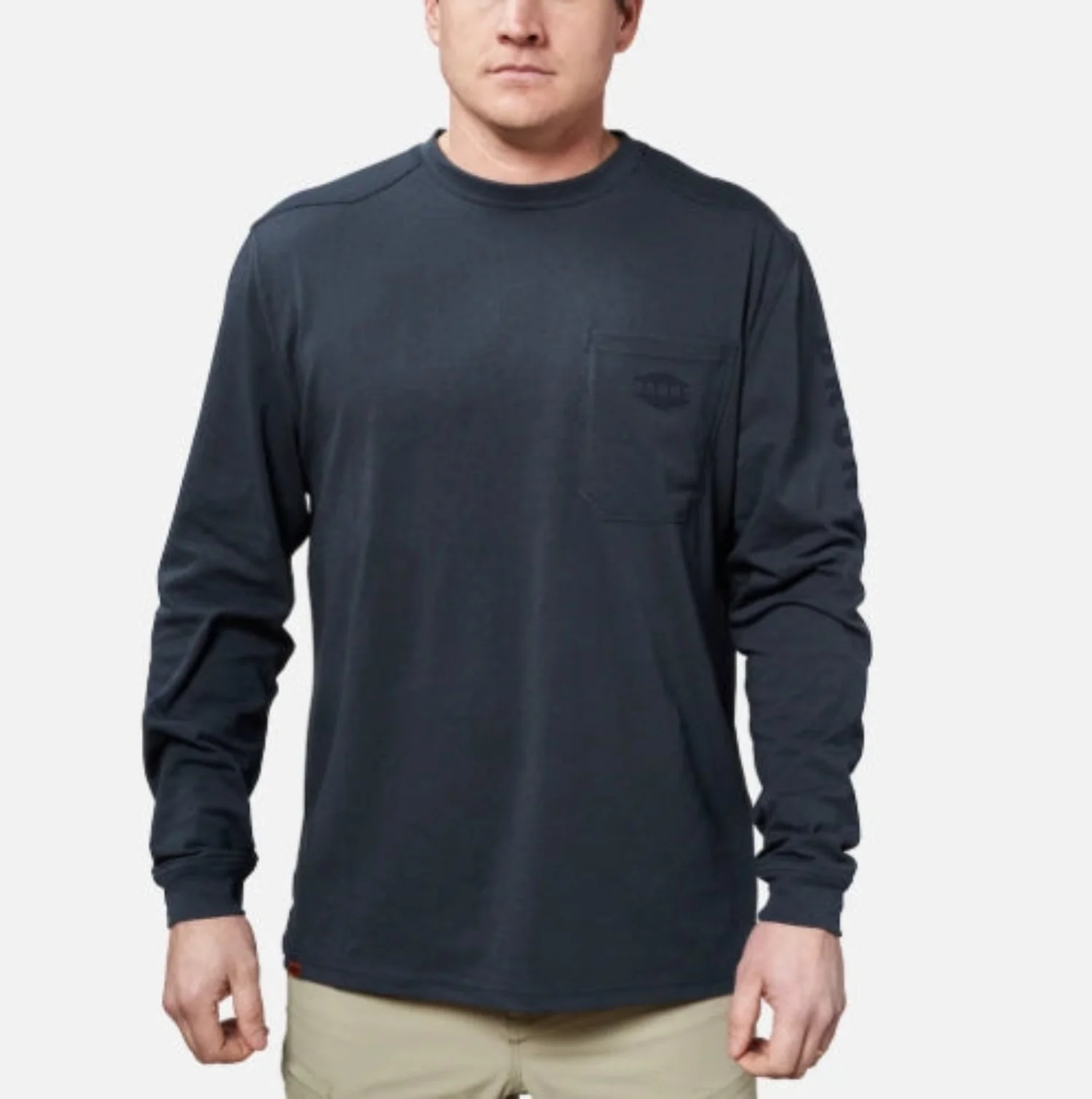 BRUNT Men's The Brunt Utility Pocket Logo Long Short T-Shirt - Image 16