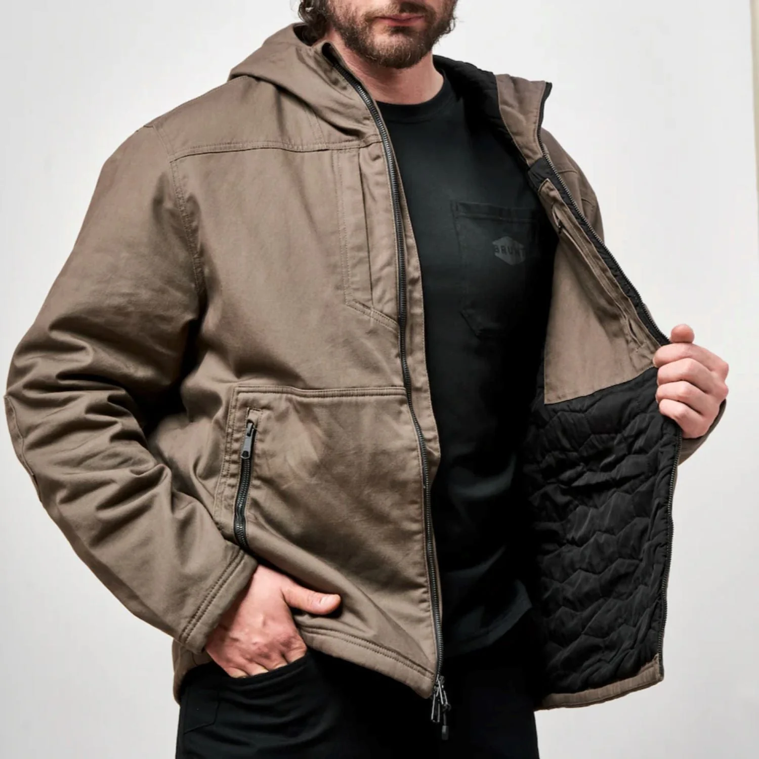 BRUNT Men's The Couvee Utility Work Jacket - Image 10