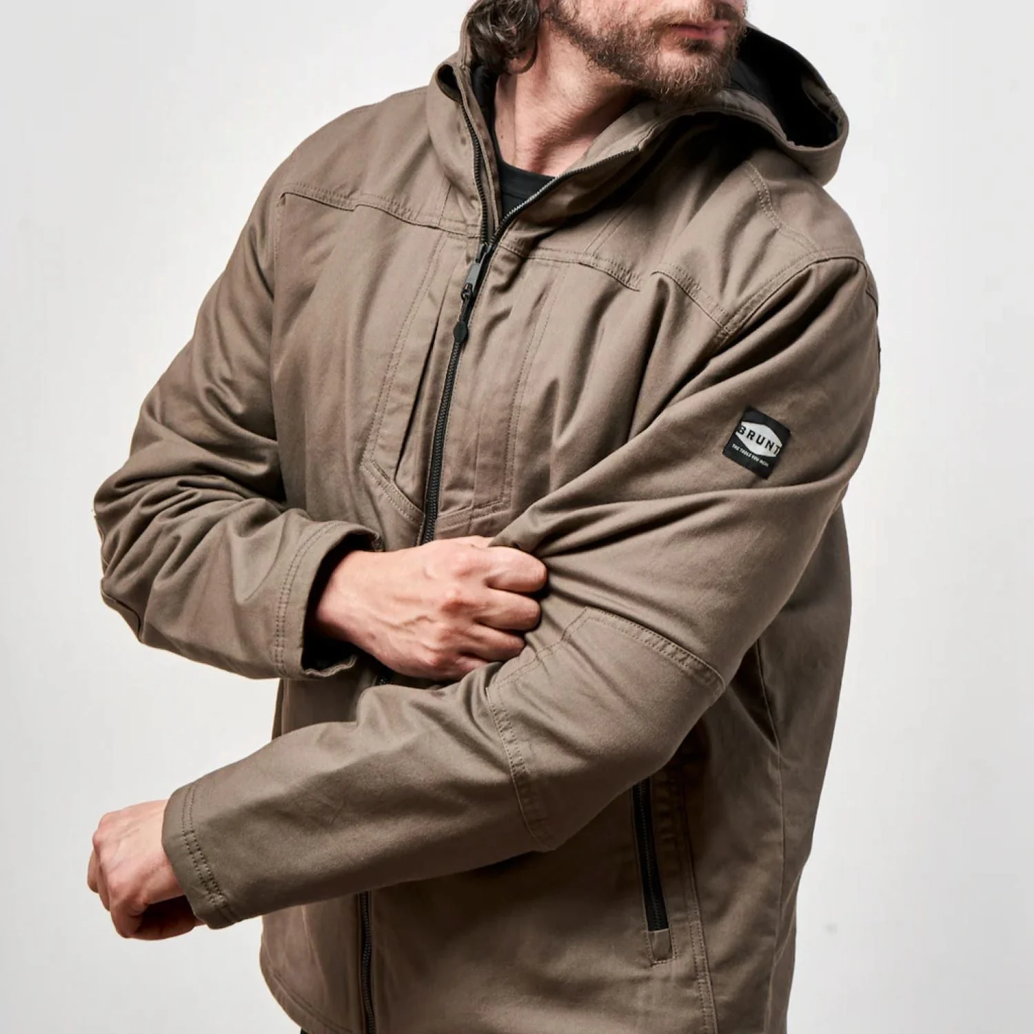 BRUNT Men's The Couvee Utility Work Jacket - Image 12