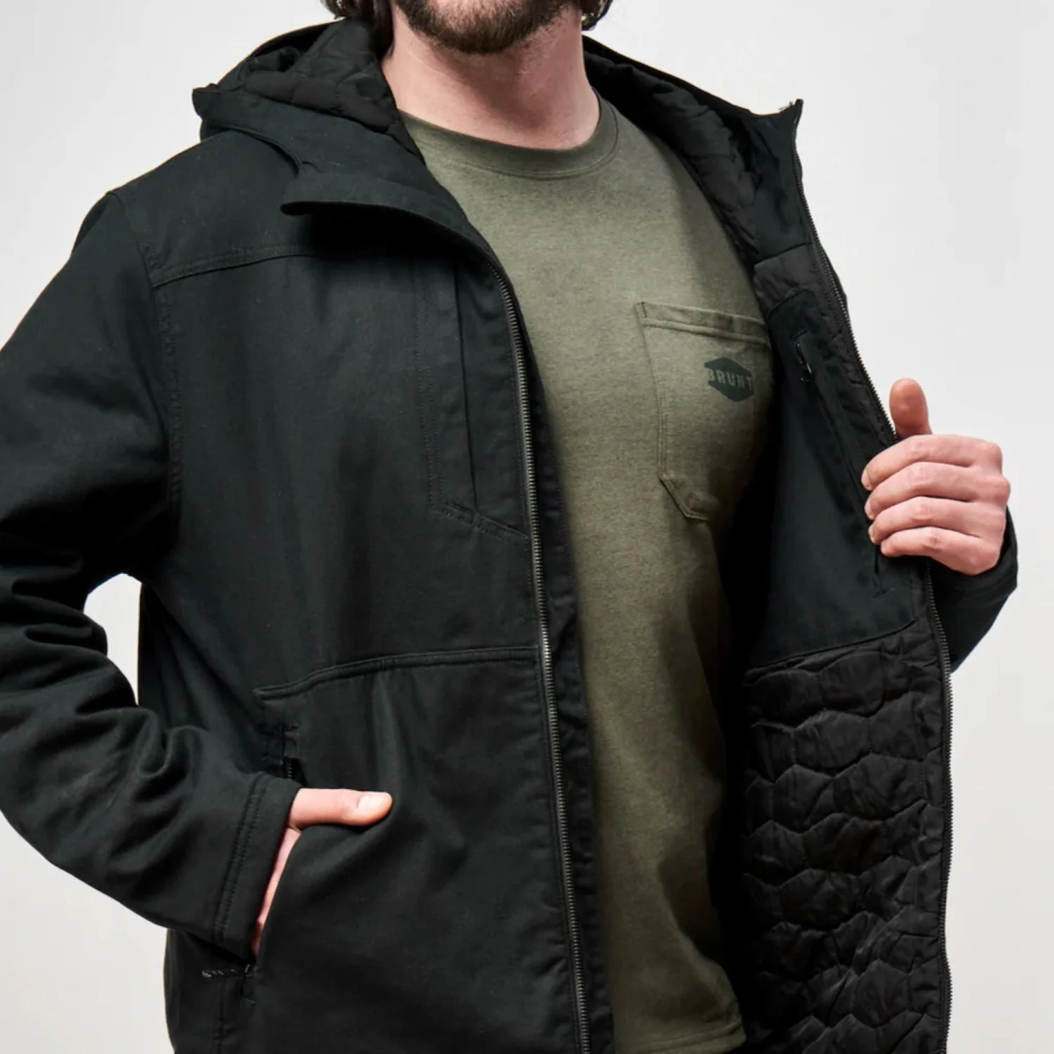 BRUNT Men's The Couvee Utility Work Jacket - Image 5