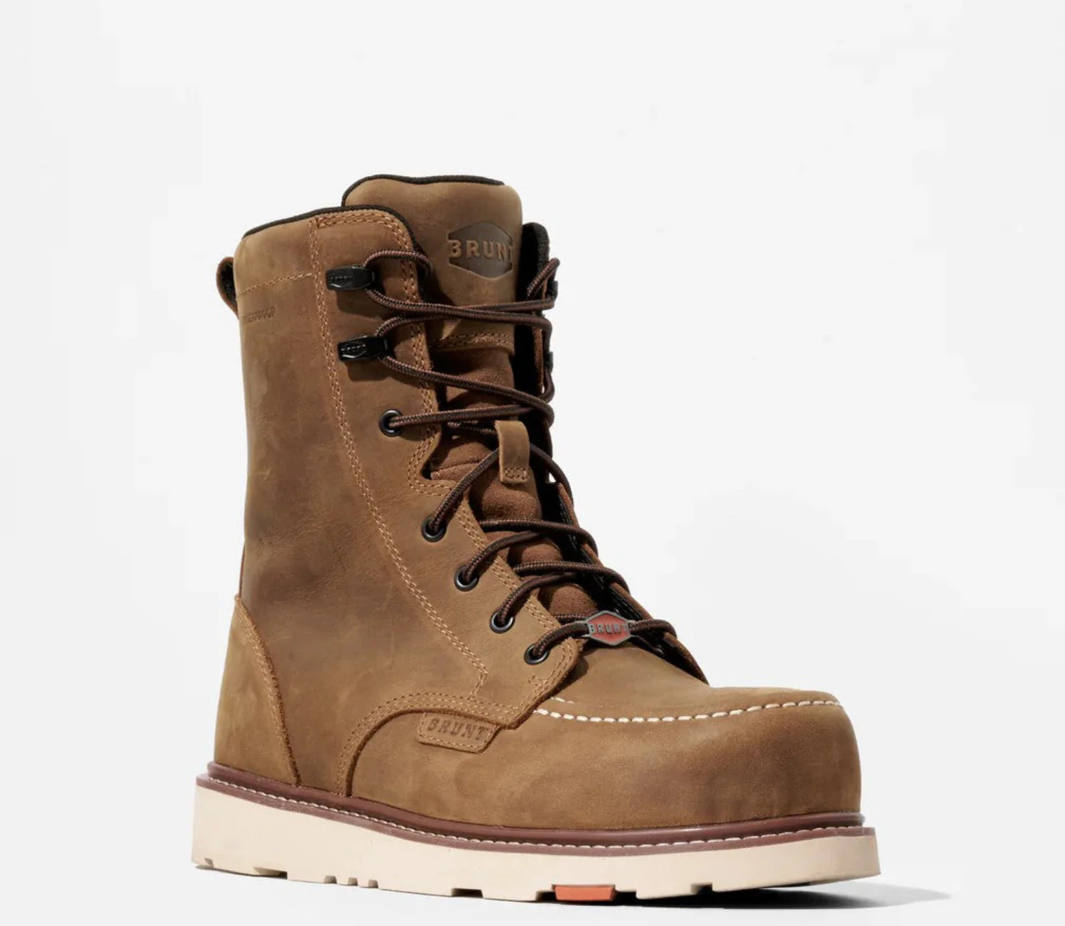BRUNT Men's The Marin 8" EH Waterproof Work Boot - Image 2