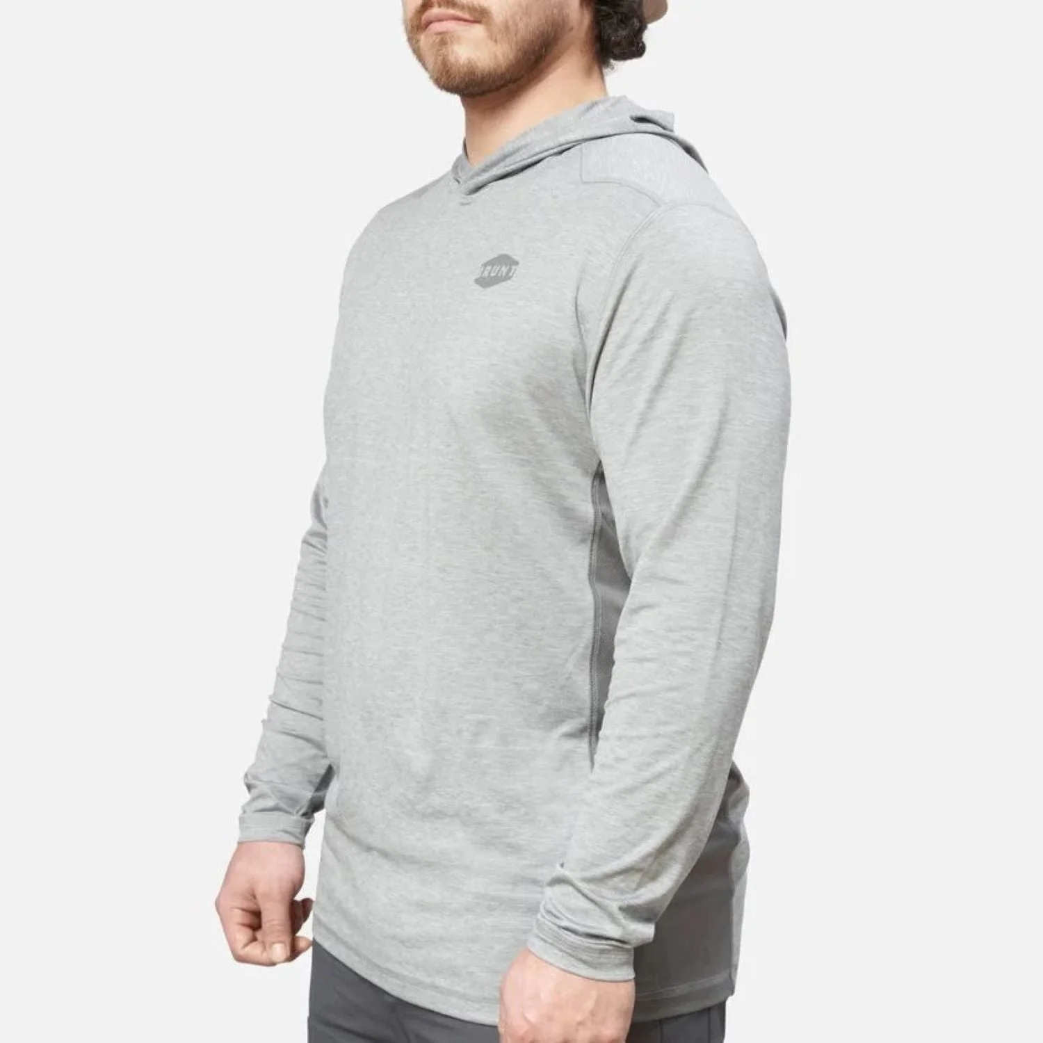BRUNT Men's The Mckenna Tech UPF 50 Hooded Long Sleeve T-Shirt - Image 2