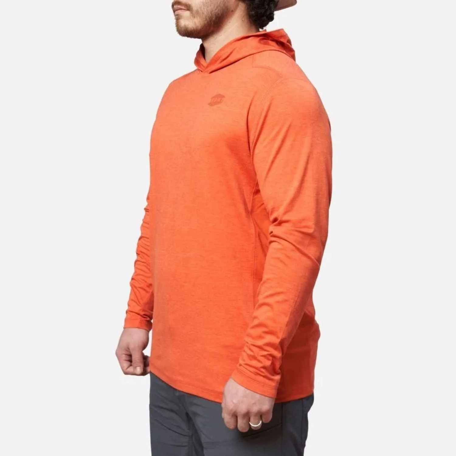 BRUNT Men's The Mckenna Tech UPF 50 Hooded Long Sleeve T-Shirt - Image 7