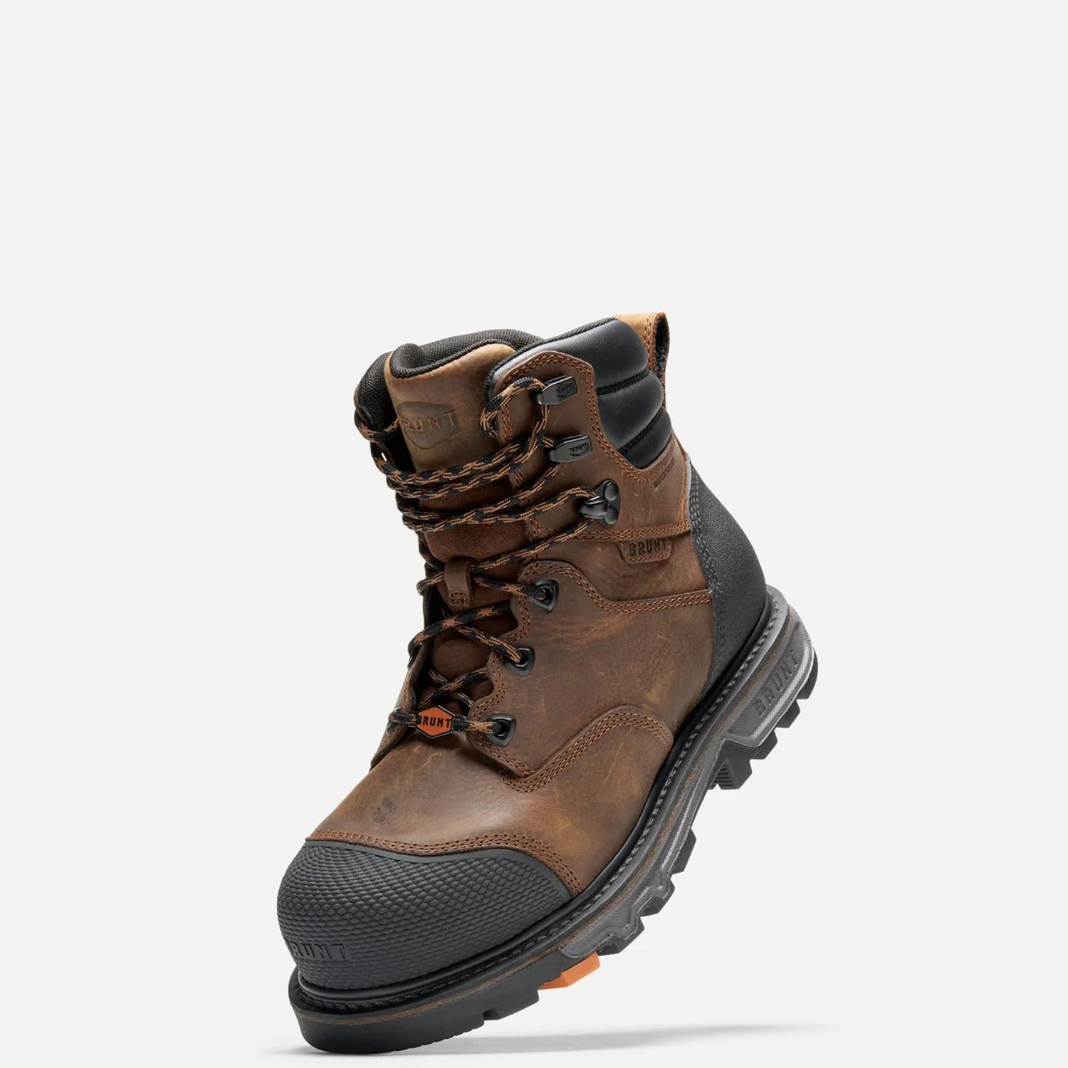 BRUNT Men's The Mulder Welted 6" Waterproof EH Comp Toe Boot - Image 3