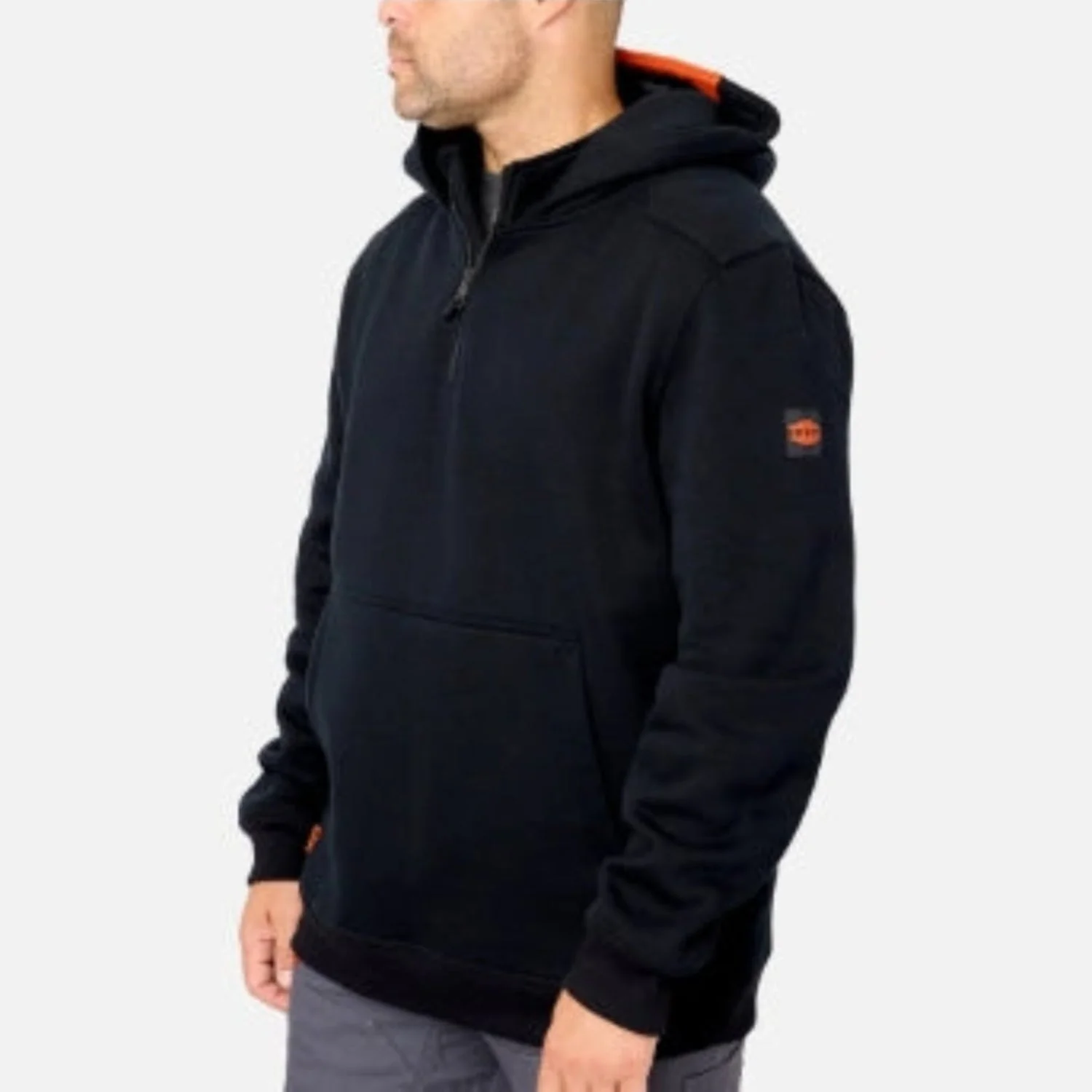 BRUNT Men's The Shevlin Water Resistant 1/4 Zip Hoodie - Image 2