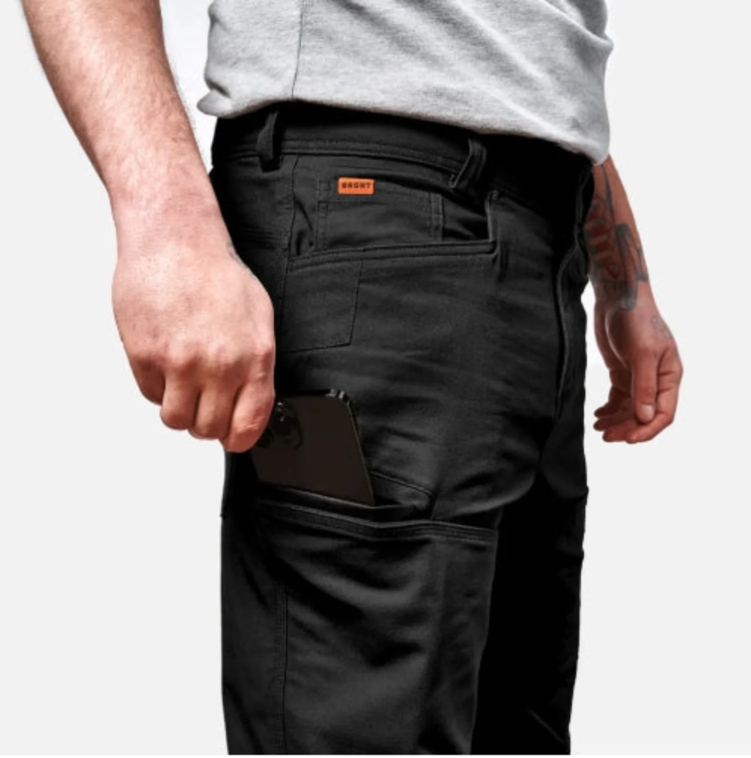 BRUNT Men's The Torra Stretch Carpenter Pant - Image 3