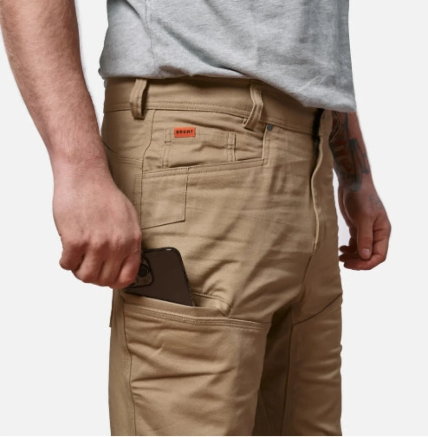 BRUNT Men's The Torra Stretch Carpenter Pant - Image 9