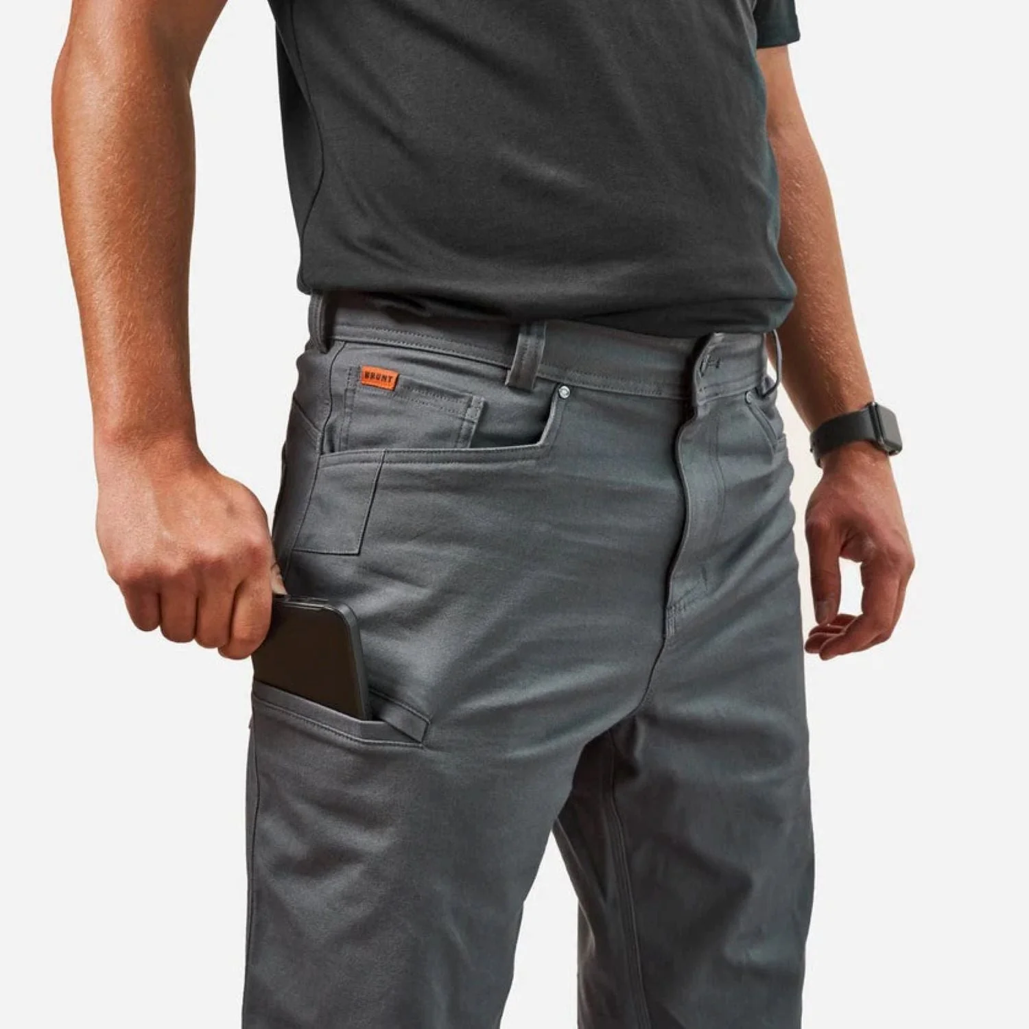 BRUNT Men's The Torra Water Resistant Stretch Work Pant - Image 9