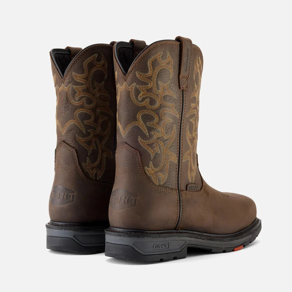 BRUNT Men's The Vastbinder 10" Waterproof Comp Toe Western Boot - Image 4