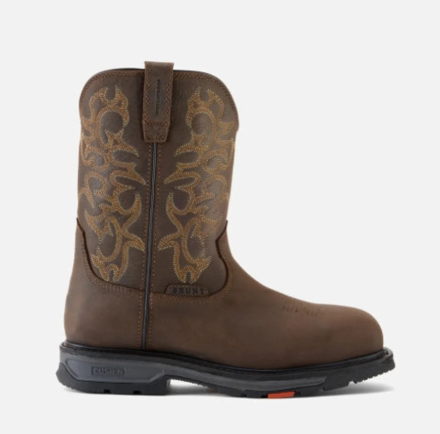 BRUNT Men's Vastbinder Welted Unlined 10" Waterproof Soft Toe Western Boot
