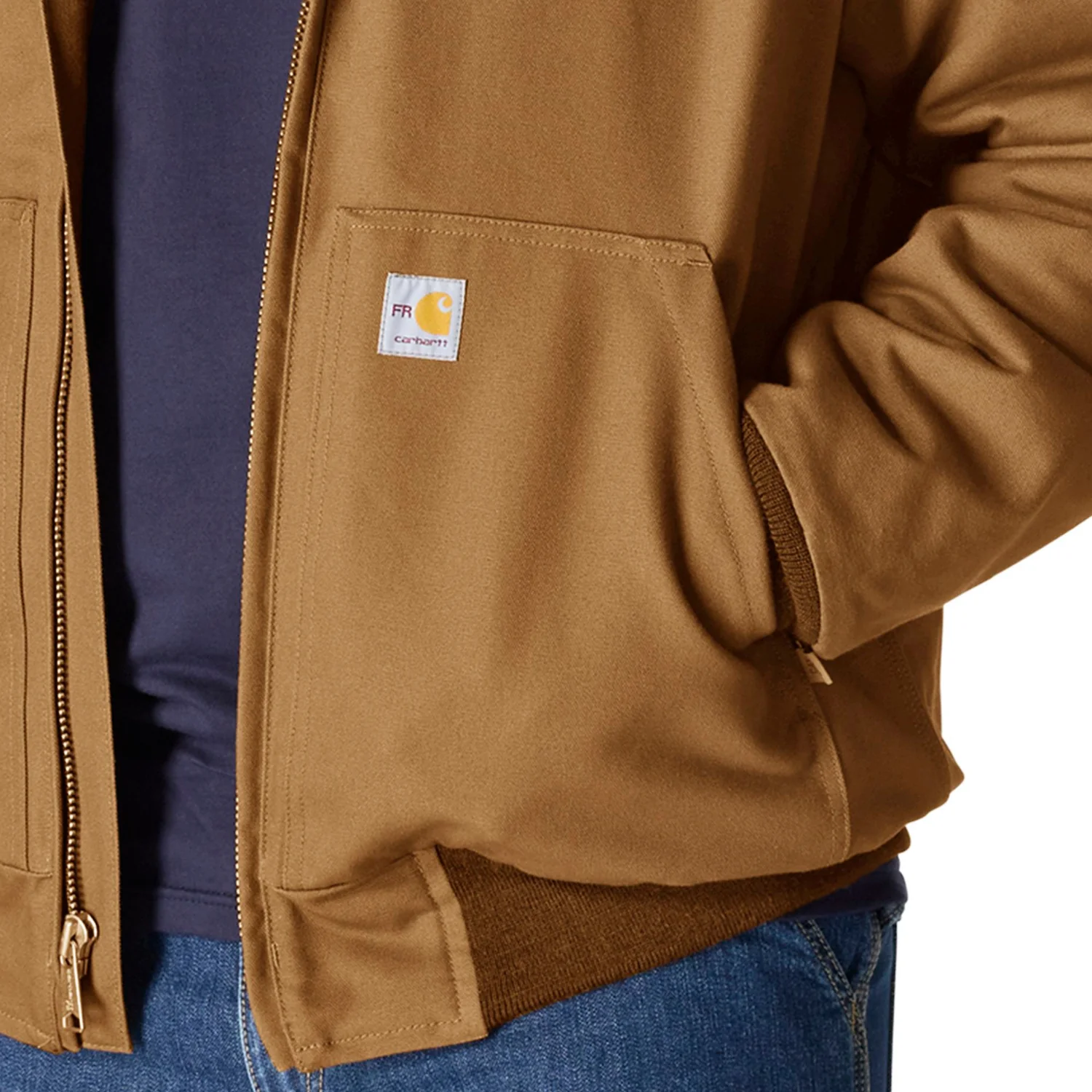 Carhartt Men's Flame Resistant Duck Insulated Active Jacket - Image 10