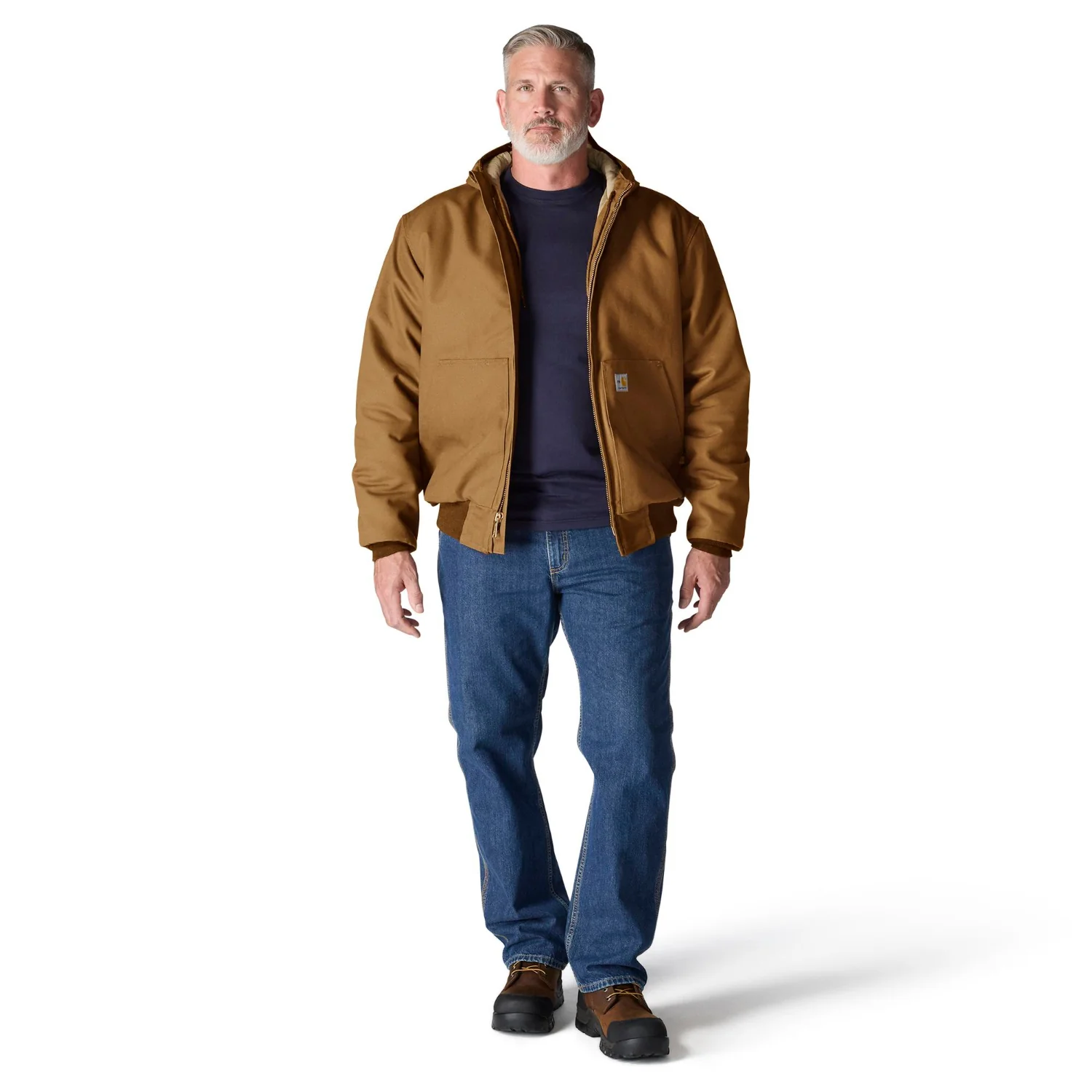 Carhartt Men's Flame Resistant Duck Insulated Active Jacket - Image 12